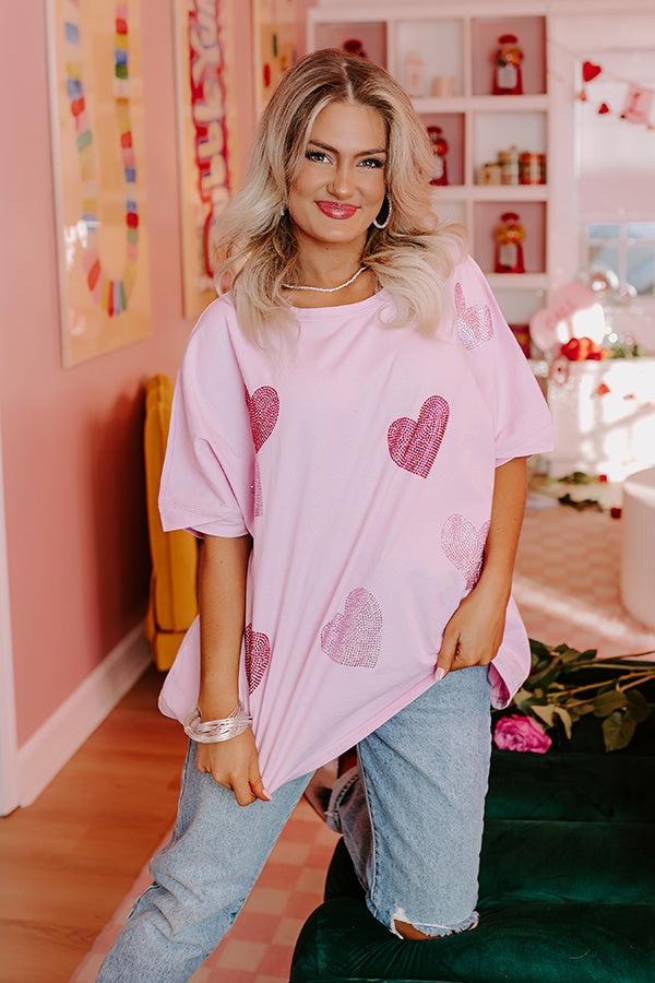 Sweethearts Oversized Embellished Tee Product Image