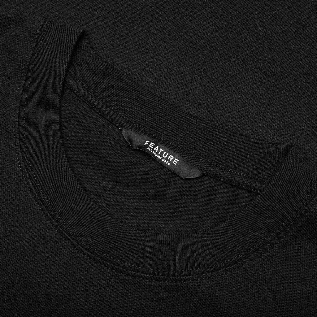 FEATURE x Los Angeles Clippers Airbrush Tee - Black Male Product Image