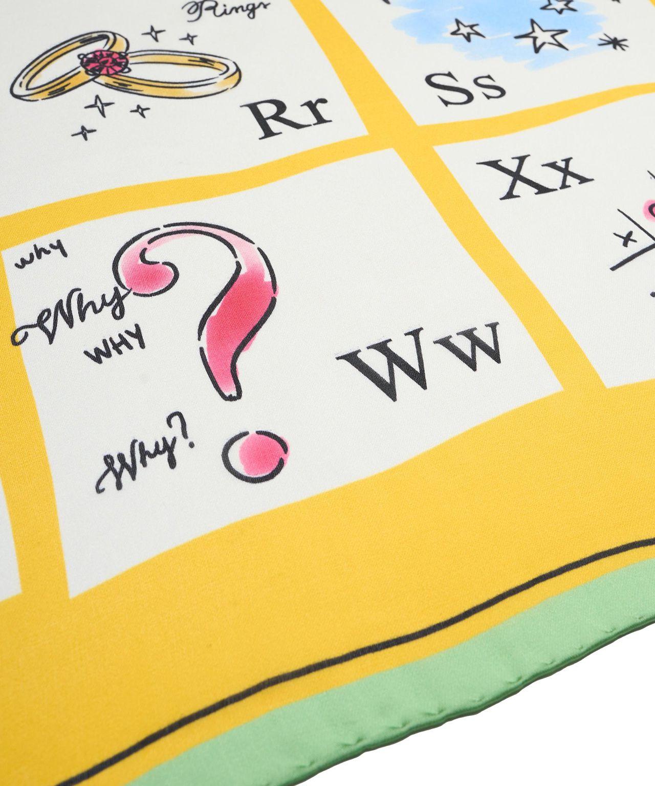 Silk scarf with print Product Image