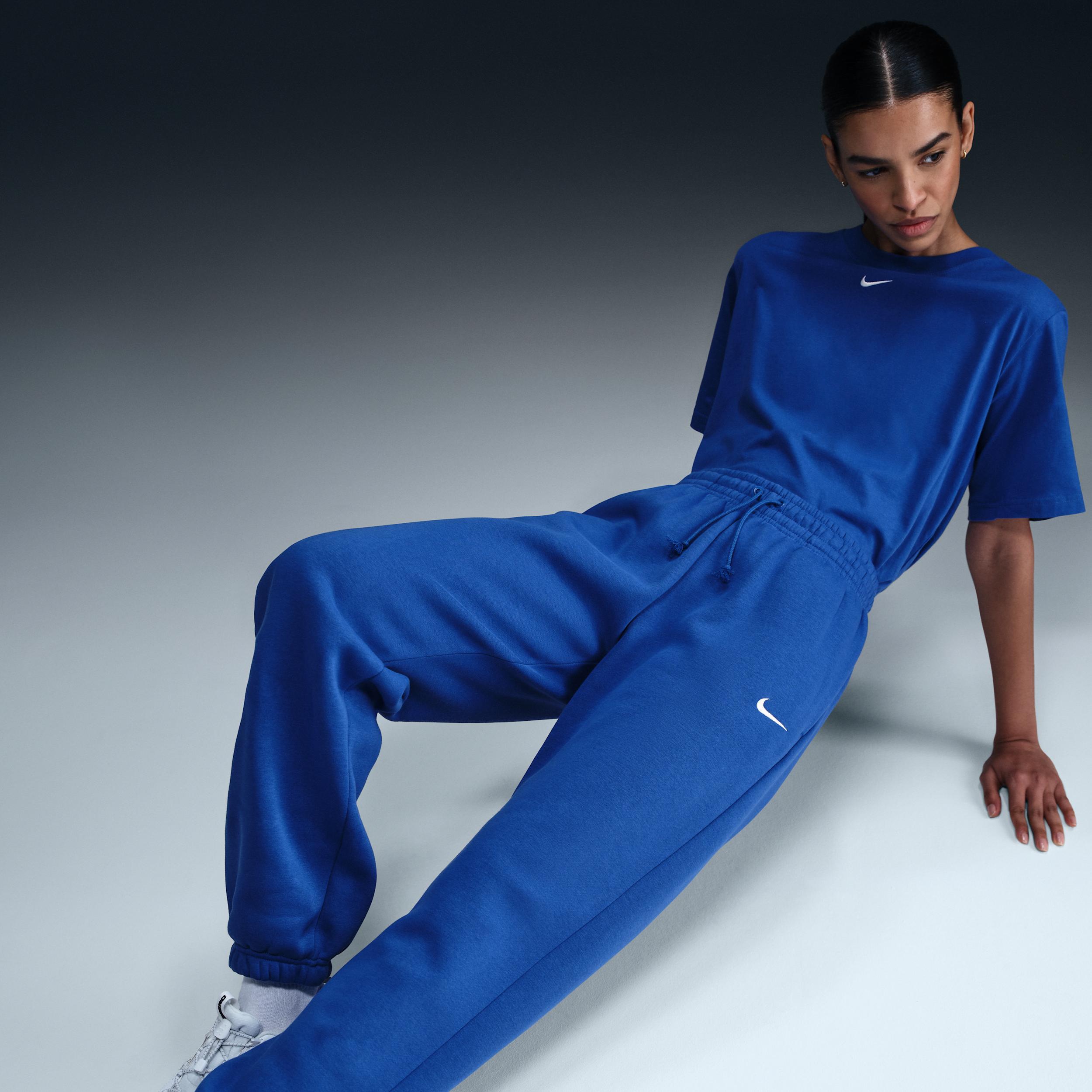 Womens Nike Sportswear Phoenix Fleece High-Waisted Oversized Sweatpants | FZ5996-233 Product Image