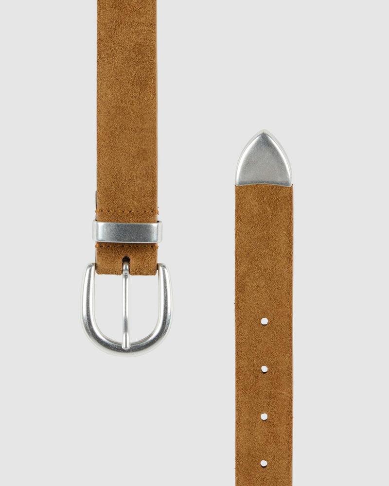 Western Italian Suede Belt Product Image