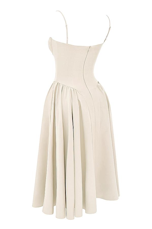 Samaria  vintage cream corset sundress Product Image