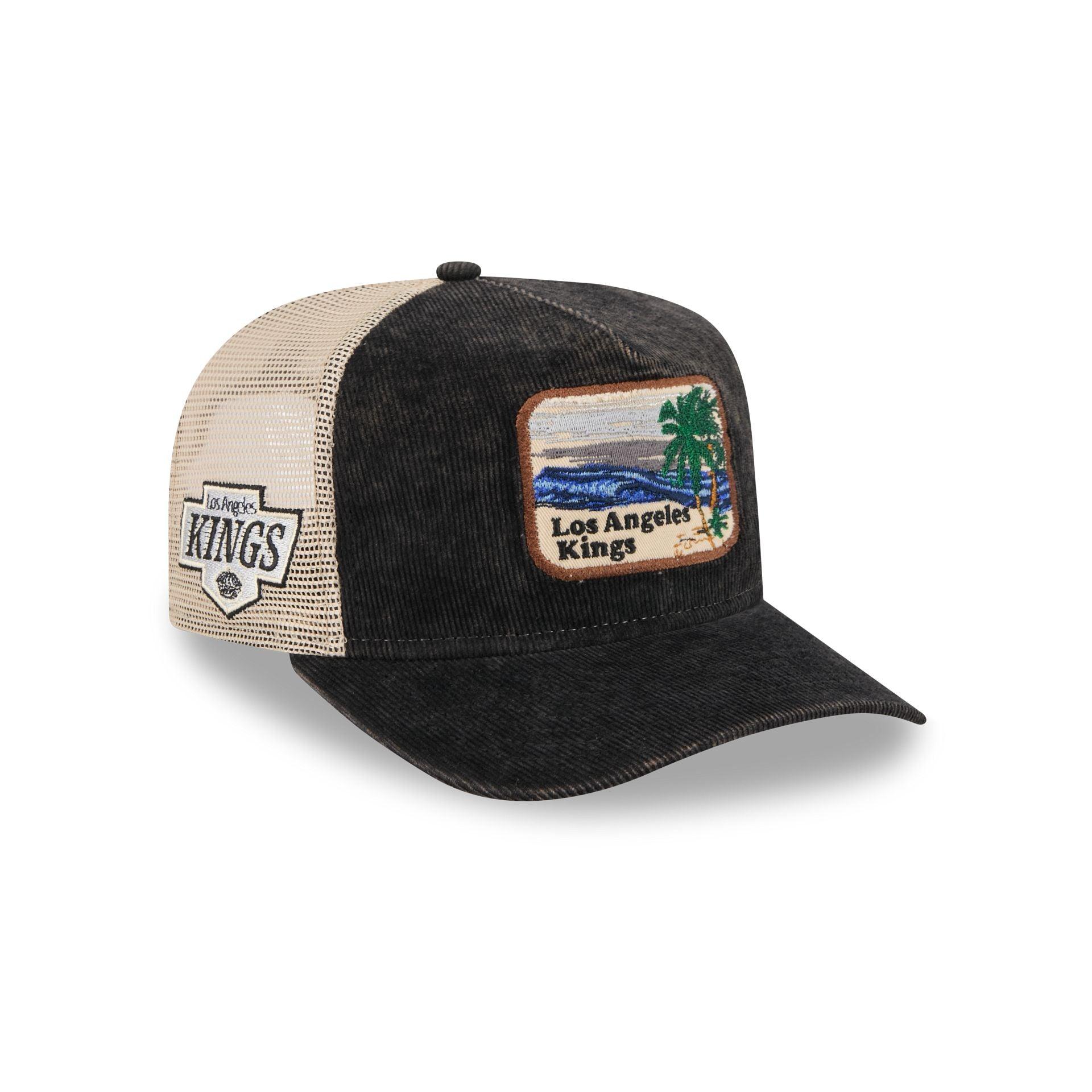 Los Angeles Kings Vintage Landscape 9FIFTY A-Frame Trucker Hat Male Product Image