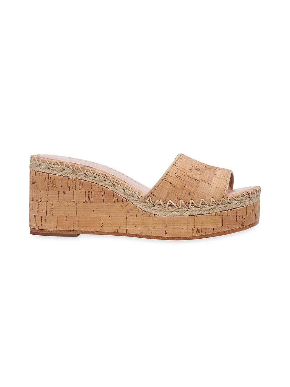 Womens Cosette Cork Wedge Sandals Product Image