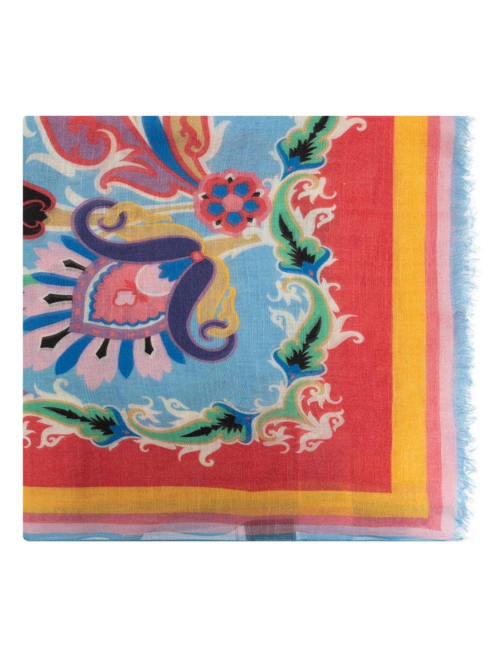 paisley-print scarf   Product Image