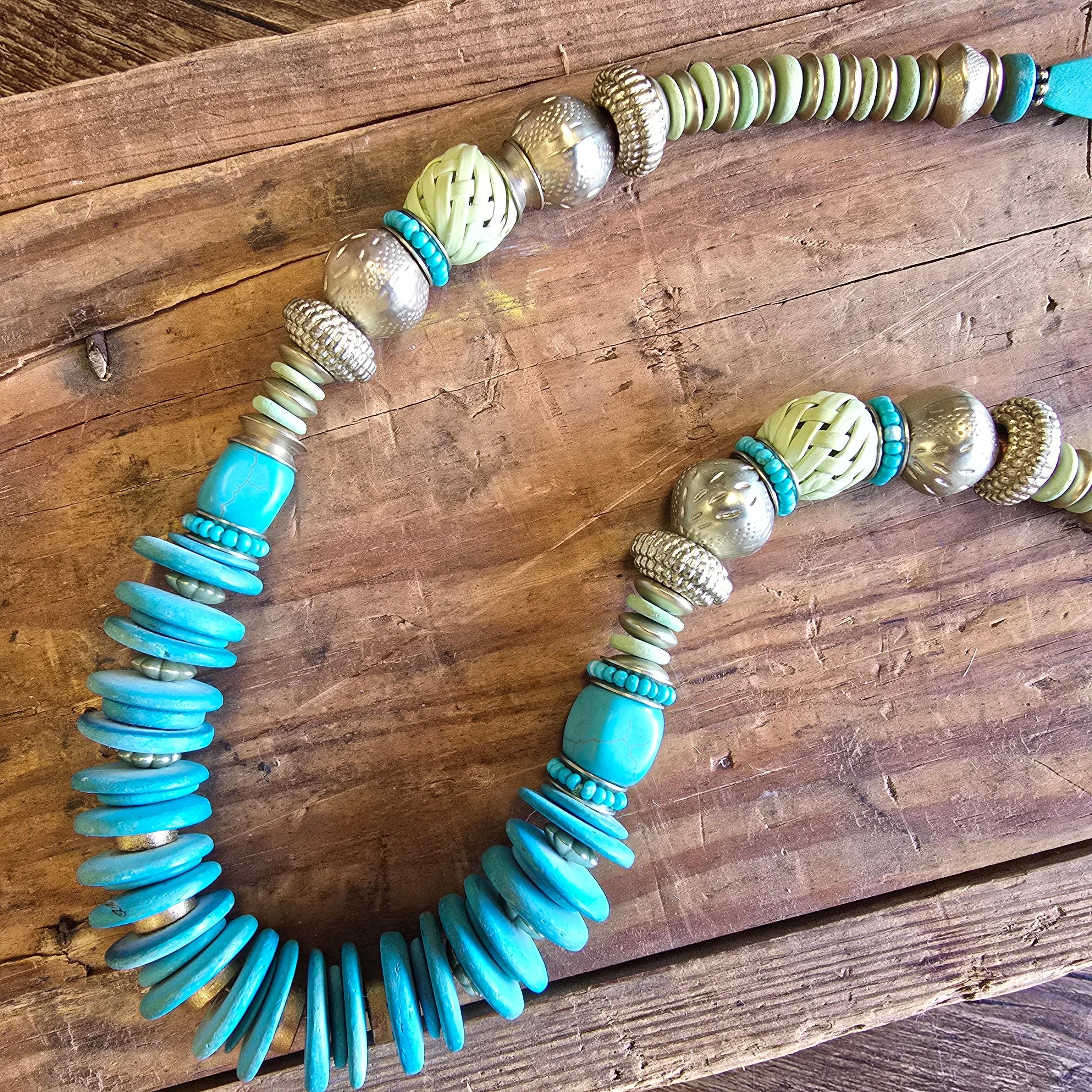 Vintage Chico's Beaded Necklace Product Image