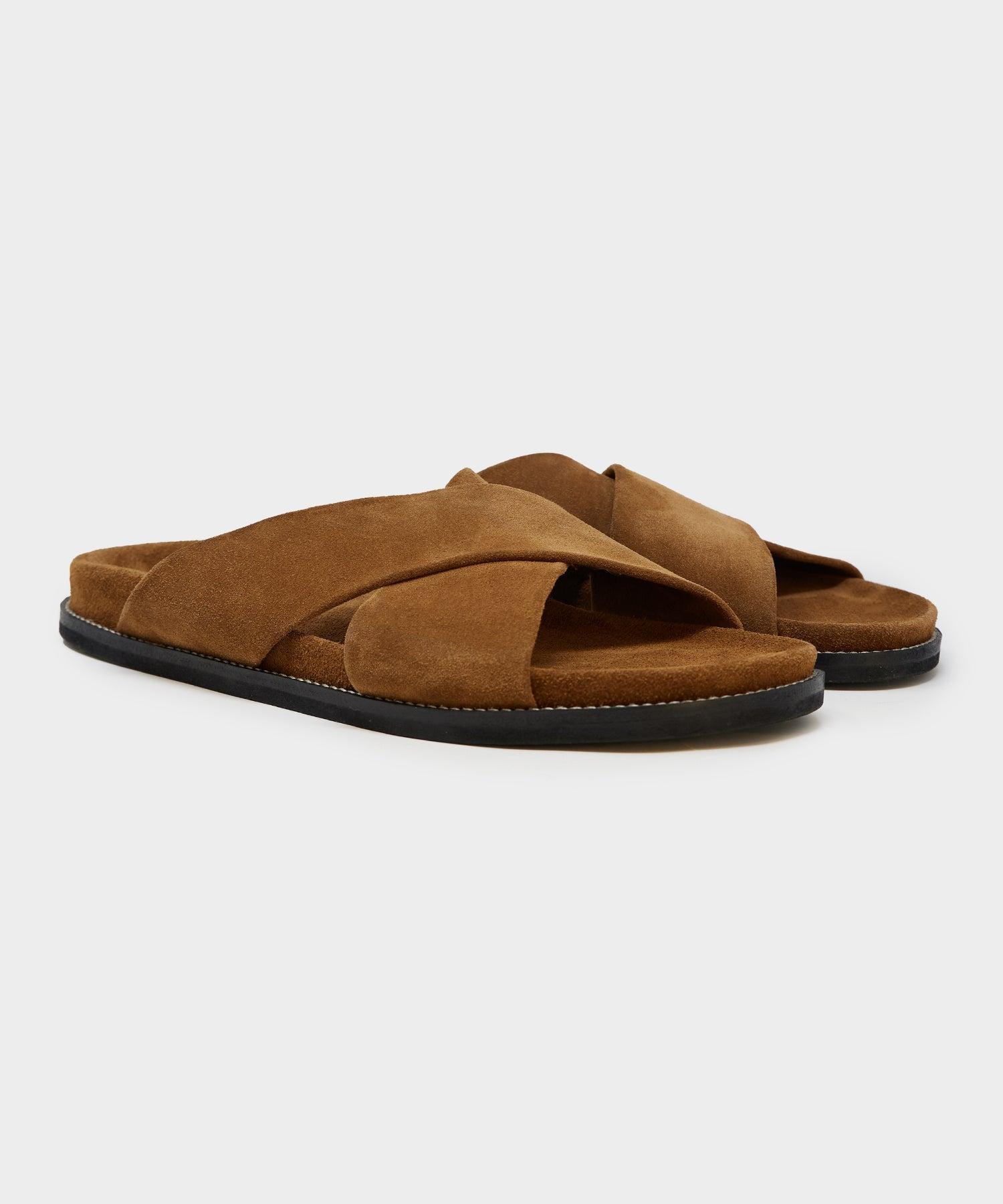 Nomad Suede Crossover Sandal Product Image