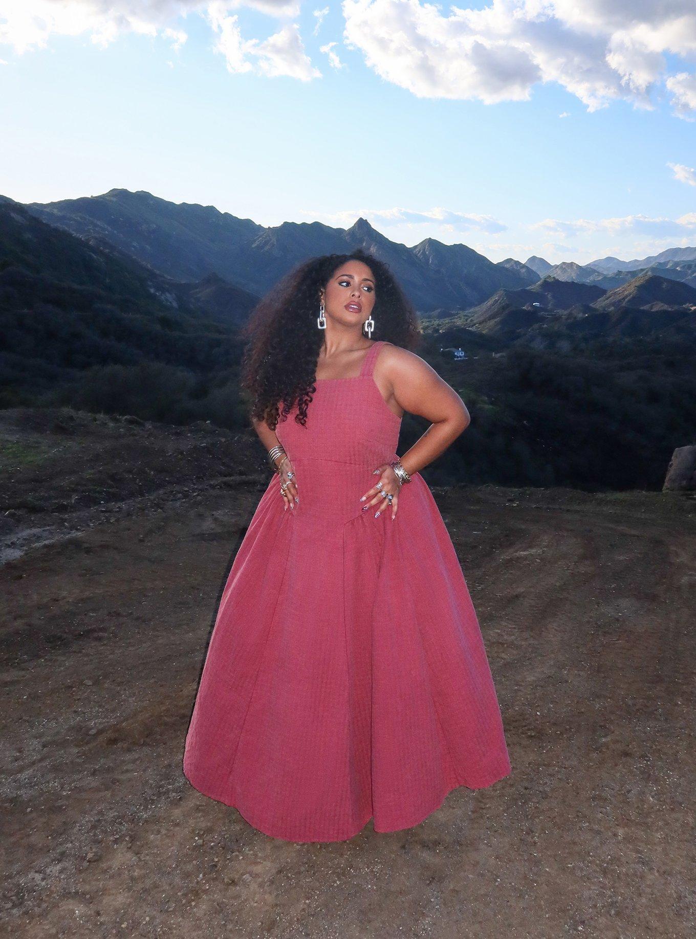 Festi Tie-Back Maxi Dress Product Image