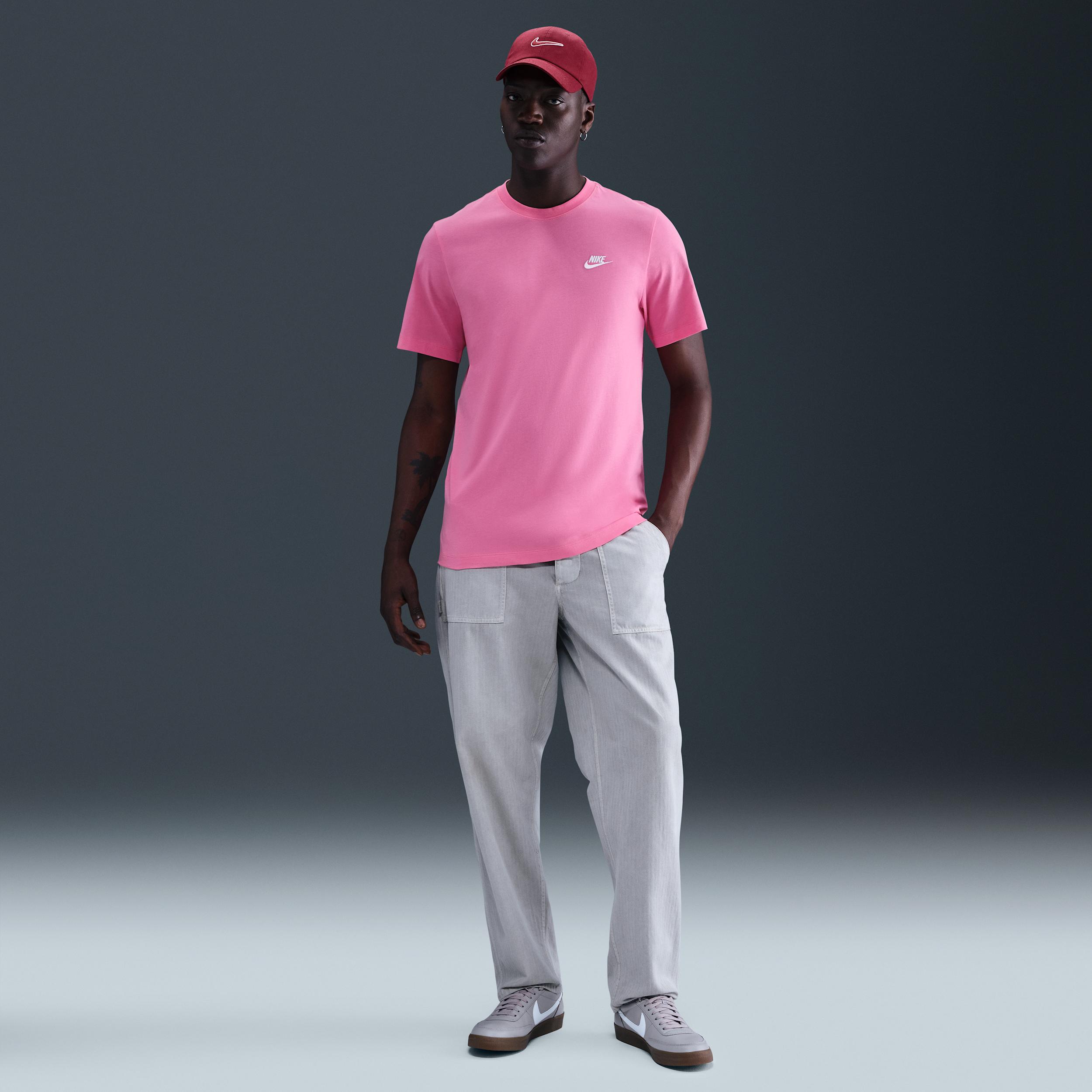 Mens Nike Sportswear Club T-Shirt | AR4997-684 Product Image