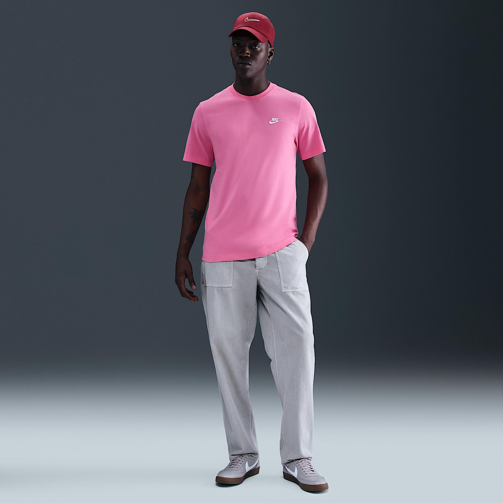 Mens Nike Sportswear Club T-Shirt | AR4997-684 Product Image