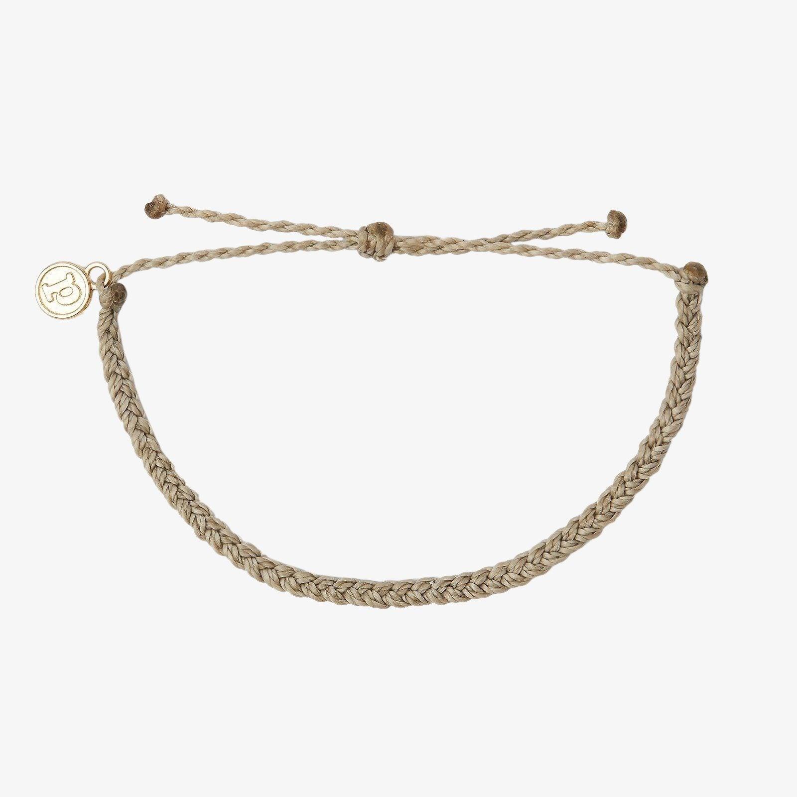 Solid Mini Braided Bracelet Male Product Image