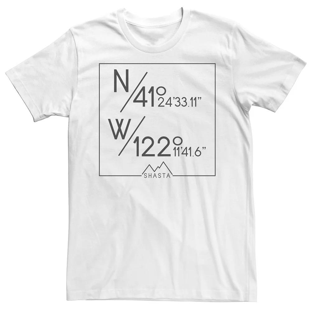 Men's Shasta North And West Coordinates Tee,  Product Image