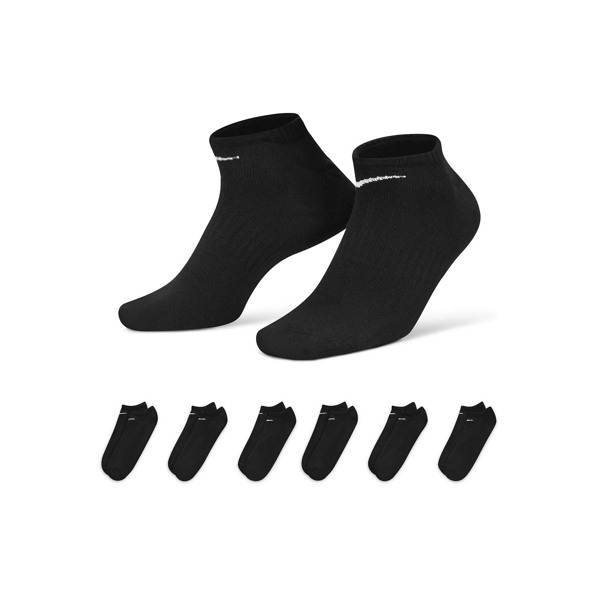 Nike Womens Nike Everyday Lightweight No Show Socks 6PK - Womens Product Image