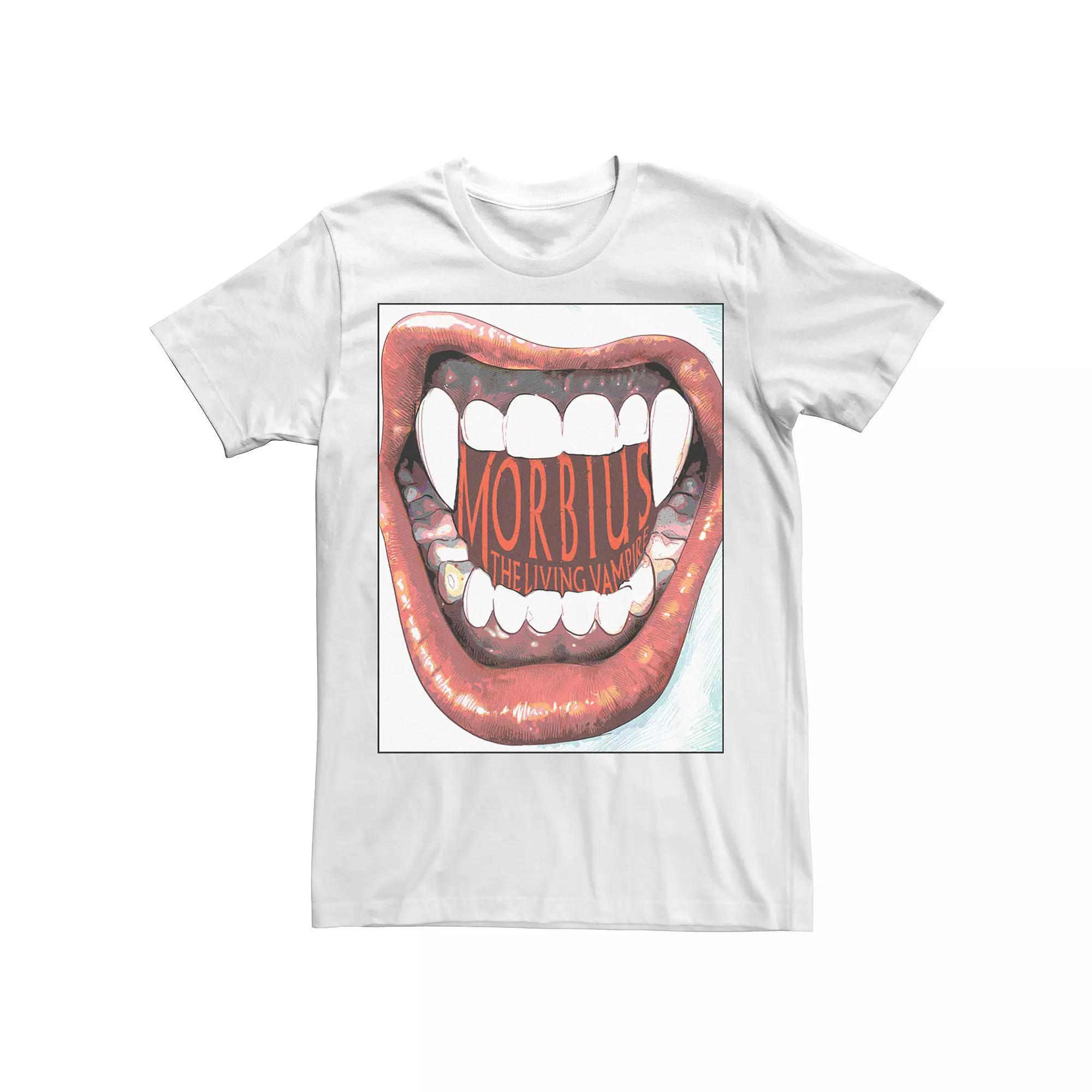 Men's Marvel Morbius The Living Vampire Teeth Tee,  Product Image