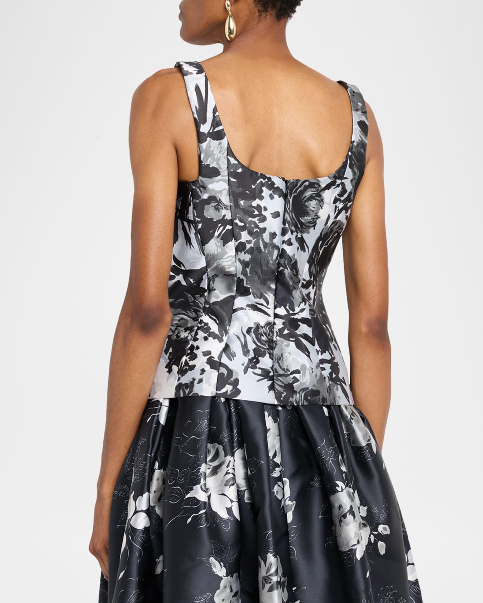 Corset Seamed Tank Top Product Image