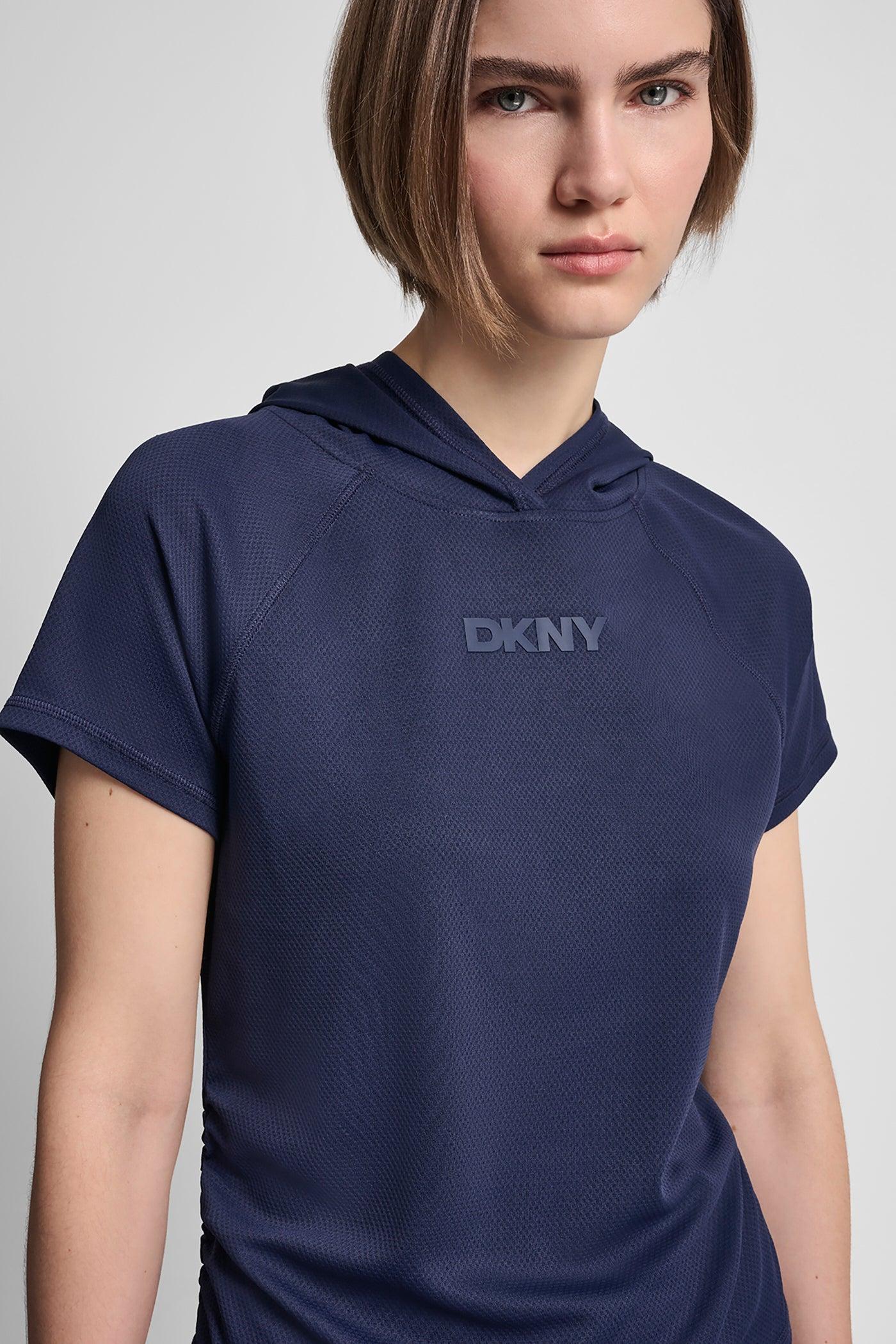 MESH HOODED LOGO TEE Product Image