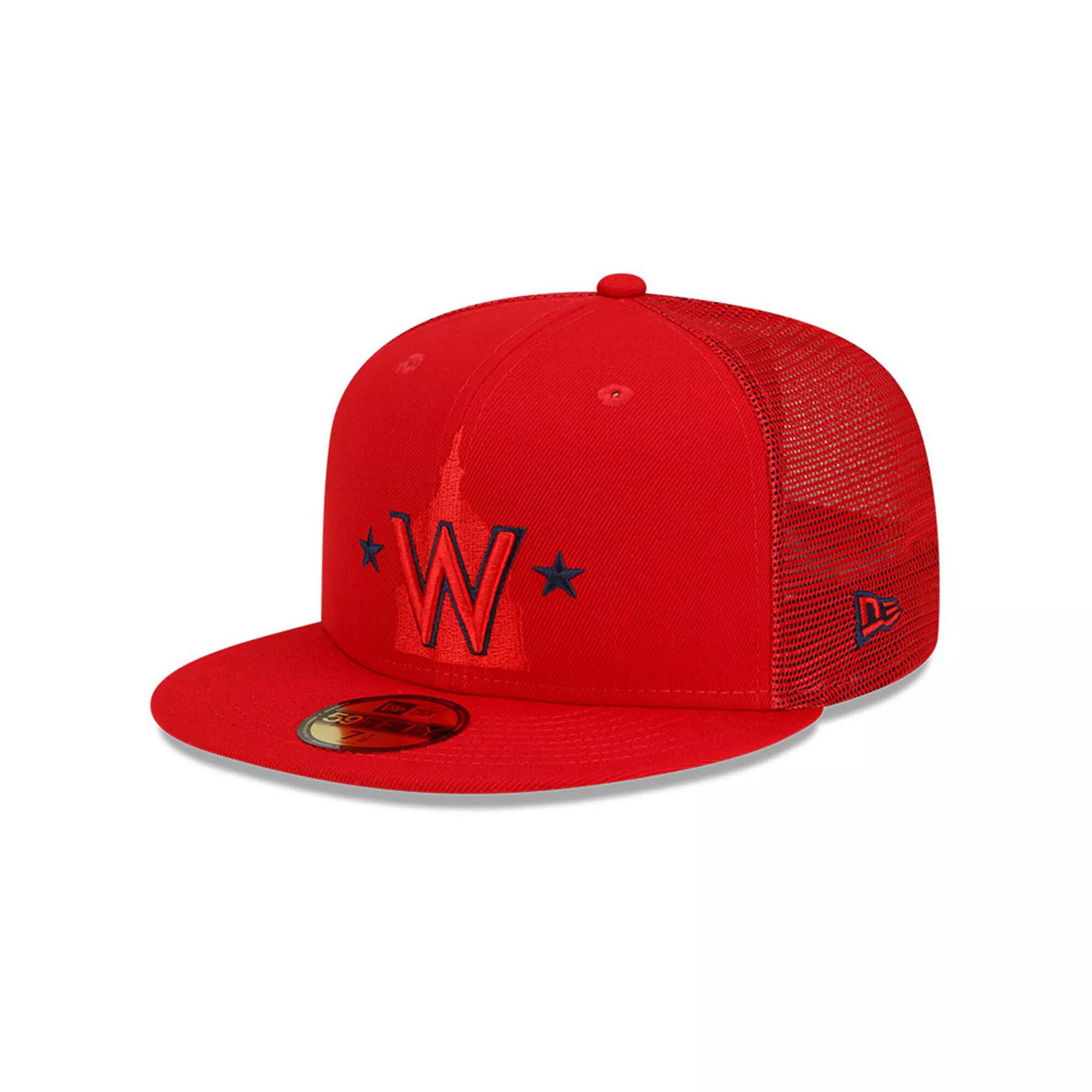 Men's New Era Red Washington Nationals 2022 Batting Practice 59FIFTY Fitted Hat, Size: 7 1/4 Product Image