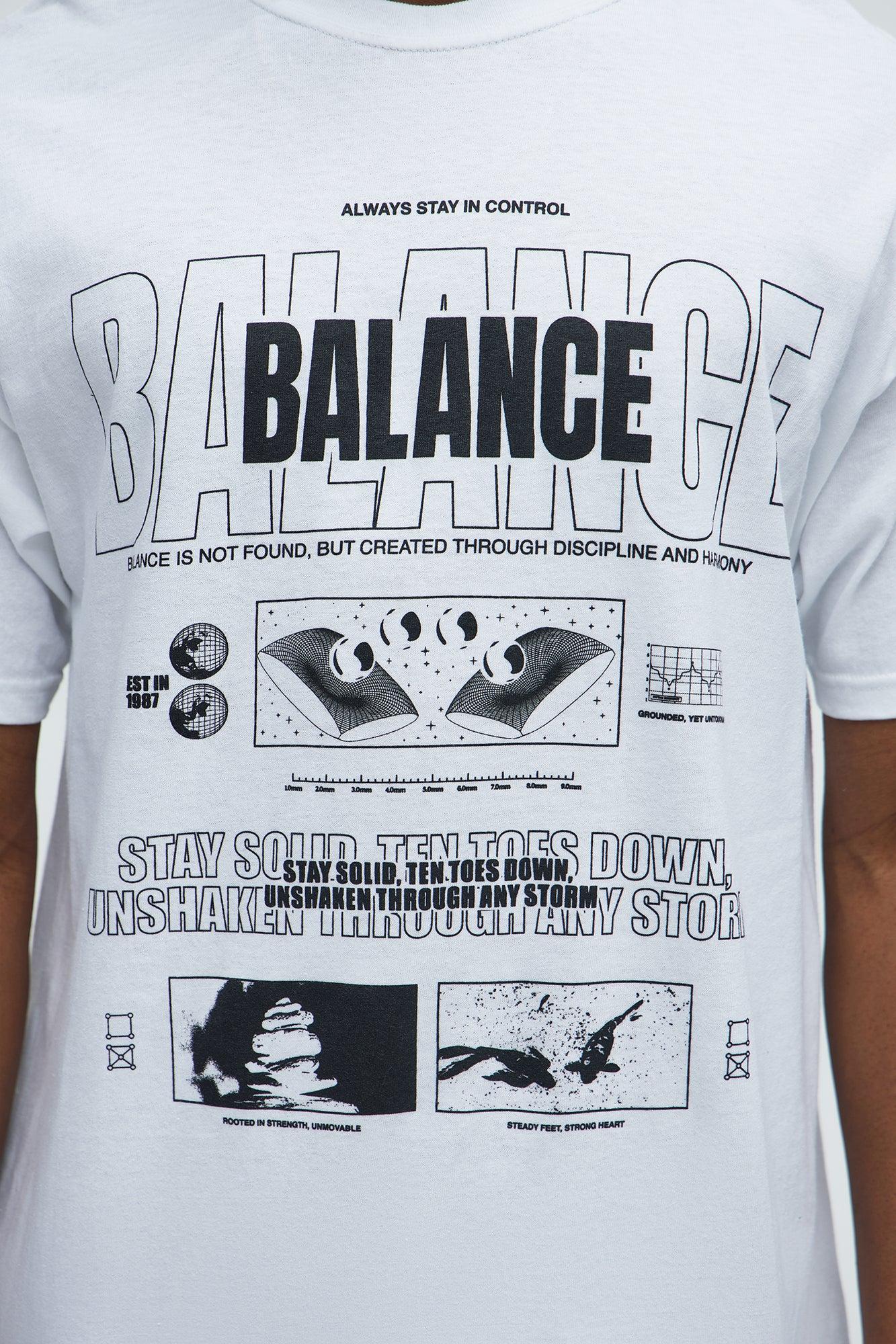 Always In Control Short Sleeve Tee - White Male Product Image