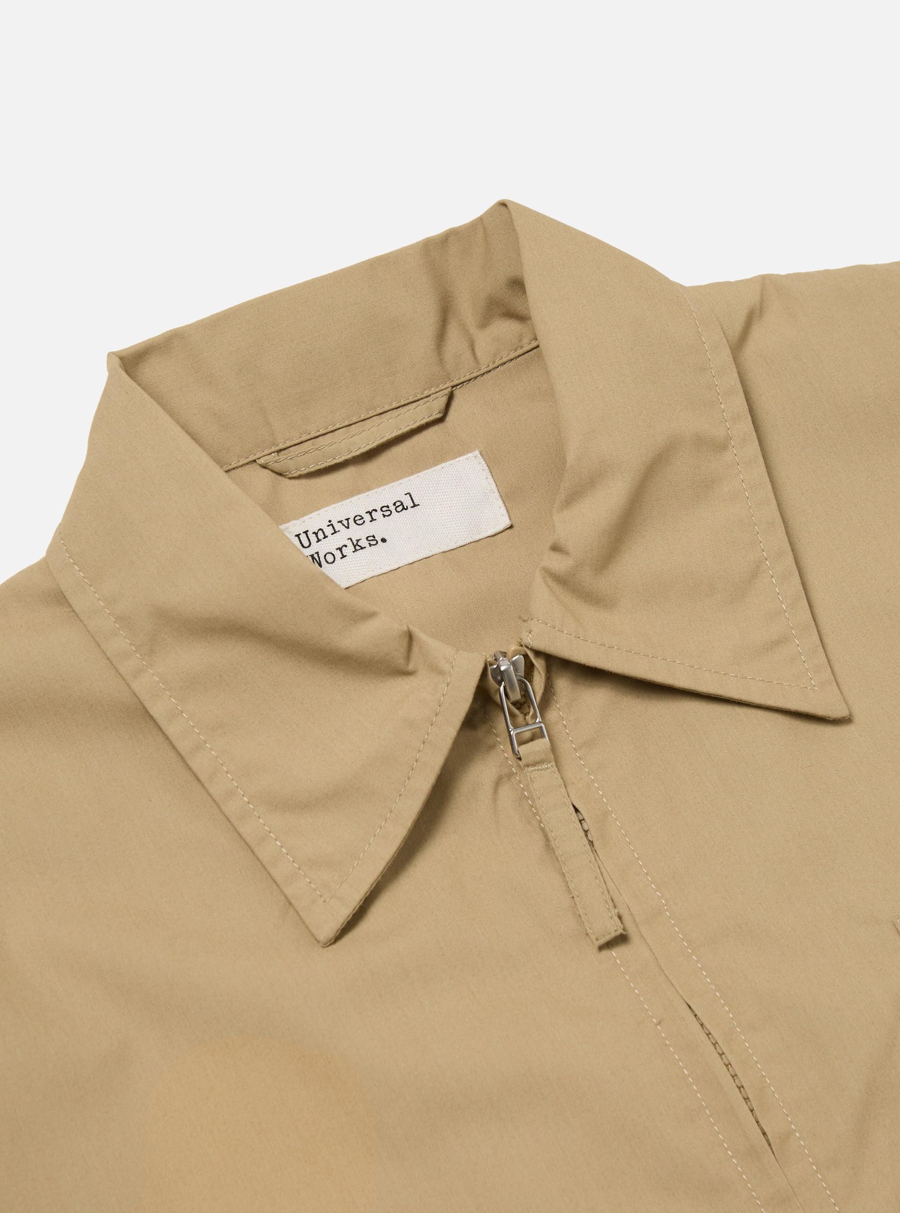 Universal Works Rose Bowl Jacket in Sand Recycled Polytech Product Image