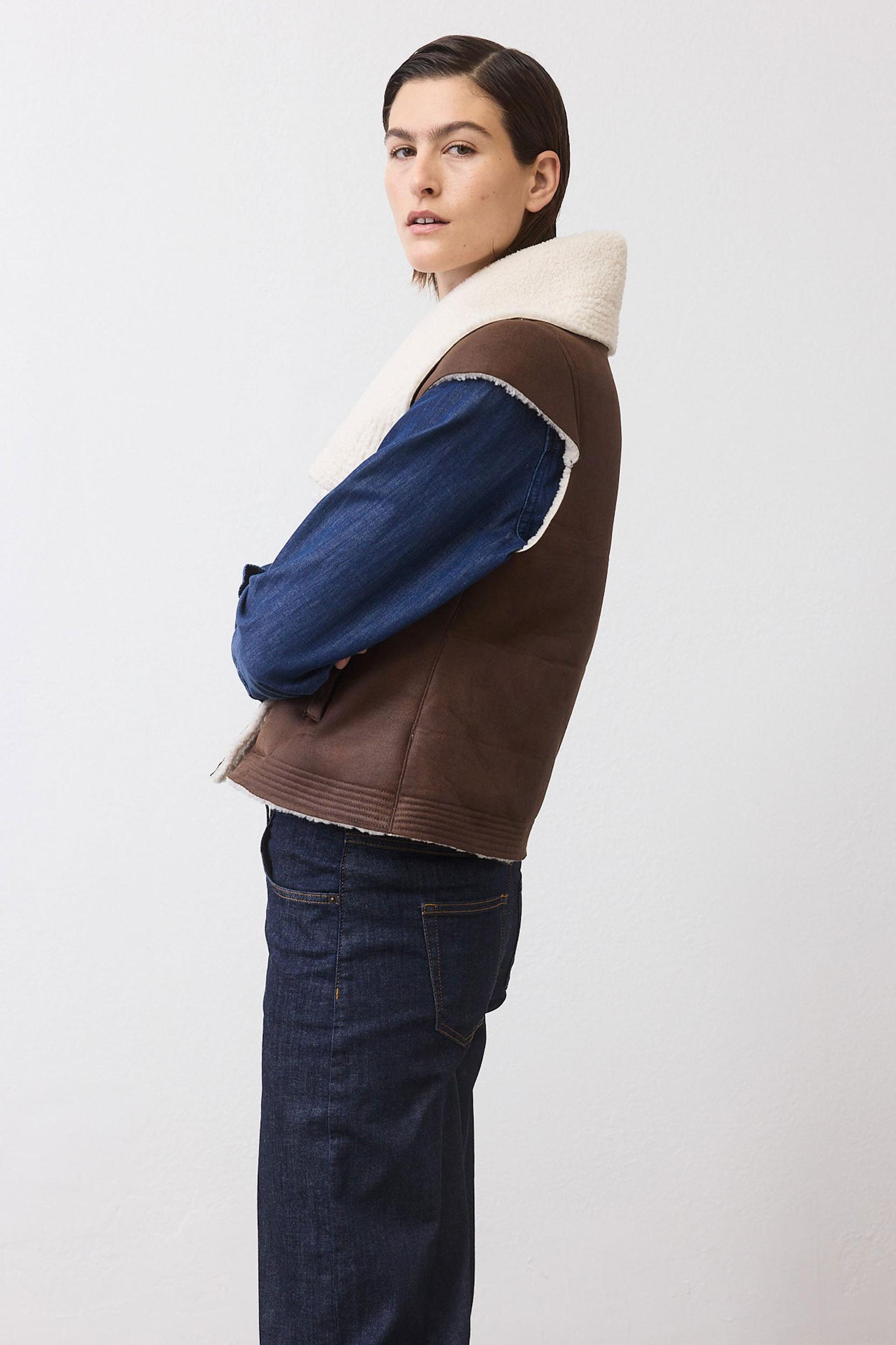 Reversible Summit Shearling Vest Product Image