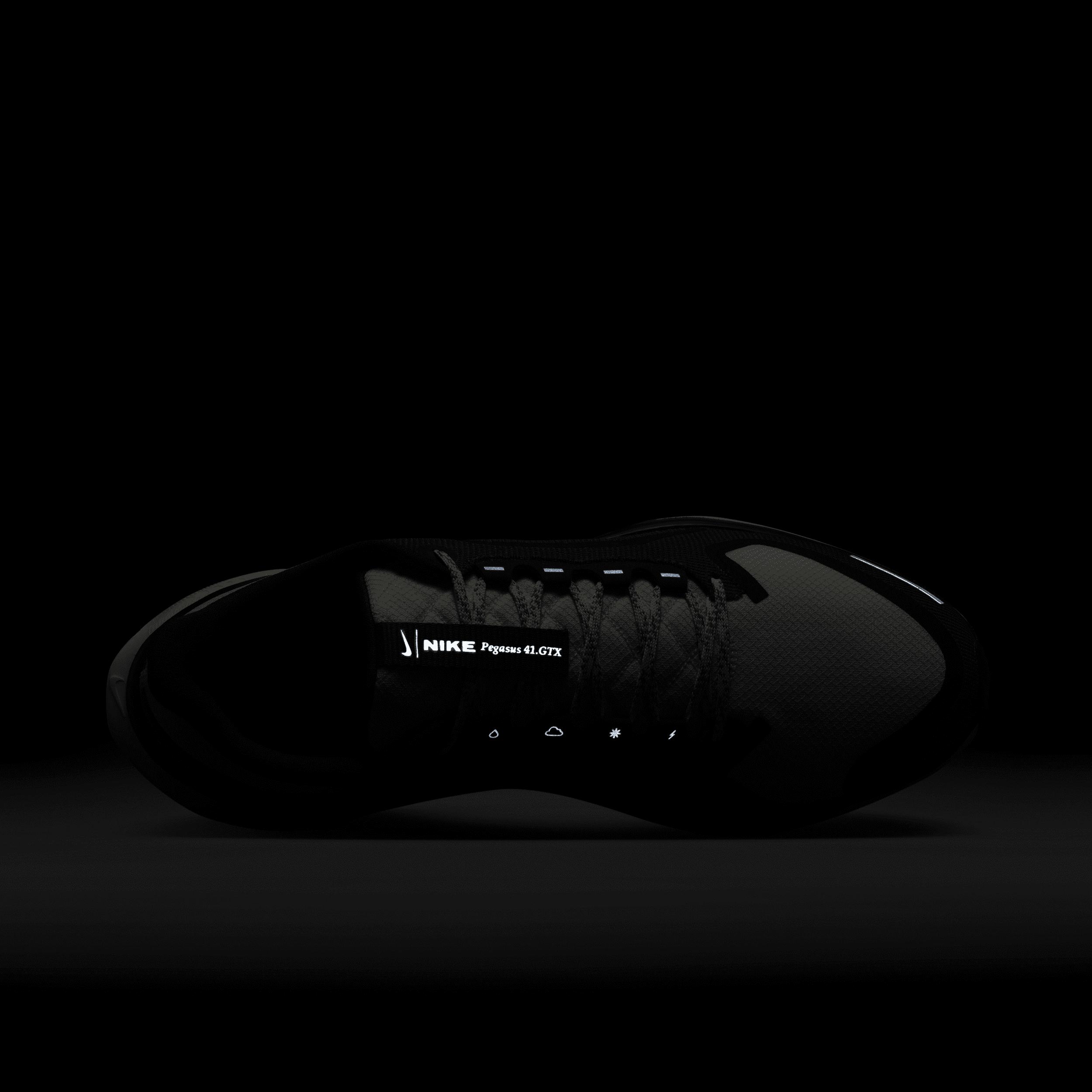 Nike Mens Nike Air ZOOM Pegasus 41 GTX - Mens Shoes Black/Anthracite/Summit White Product Image