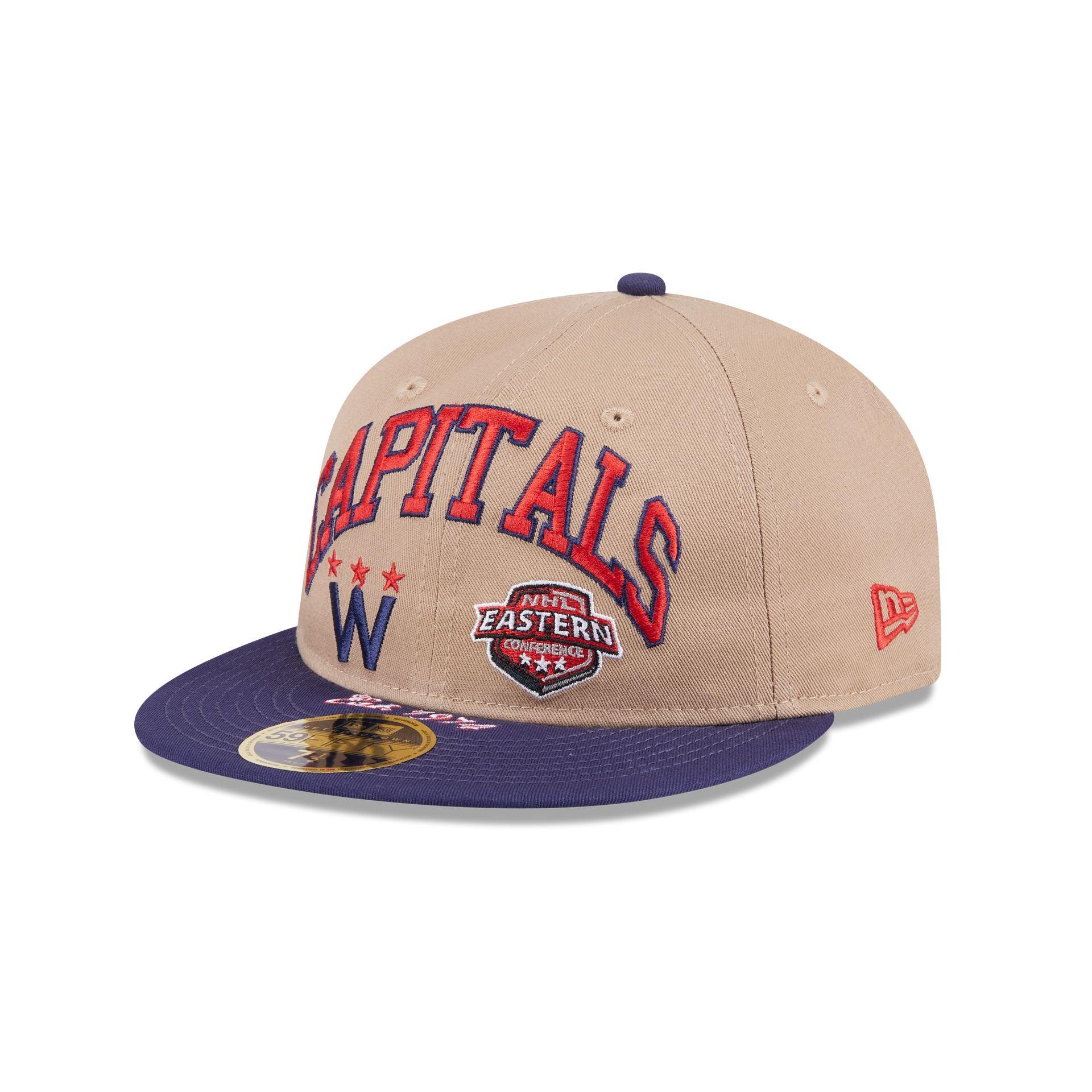 Washington Capitals Camel Retro Crown 59FIFTY Fitted Hat Male Product Image