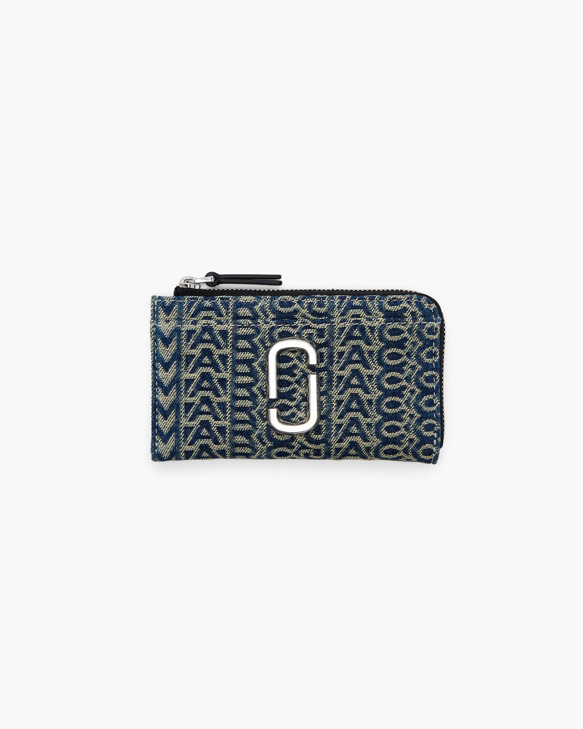 The Monogram Denim J Marc Top Zip Multi Wallet Product Image