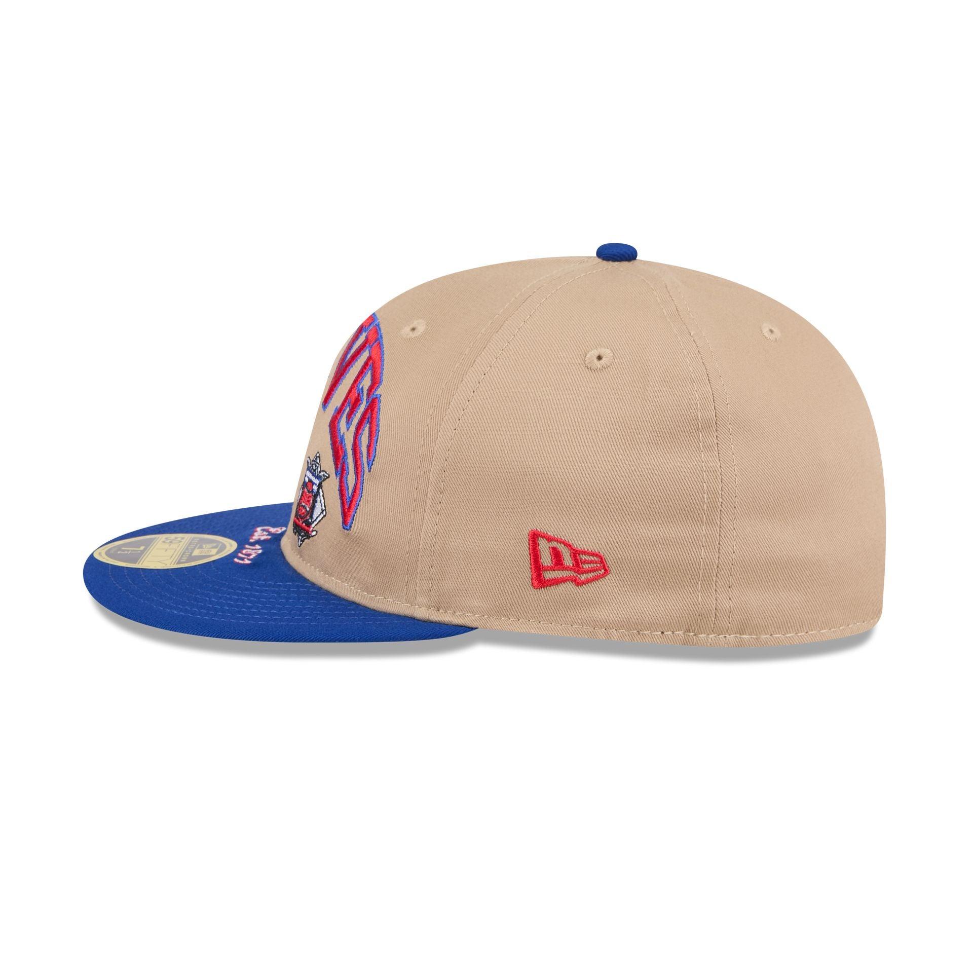 Atlanta Braves Camel Retro Crown 59FIFTY Fitted Hat Male Product Image