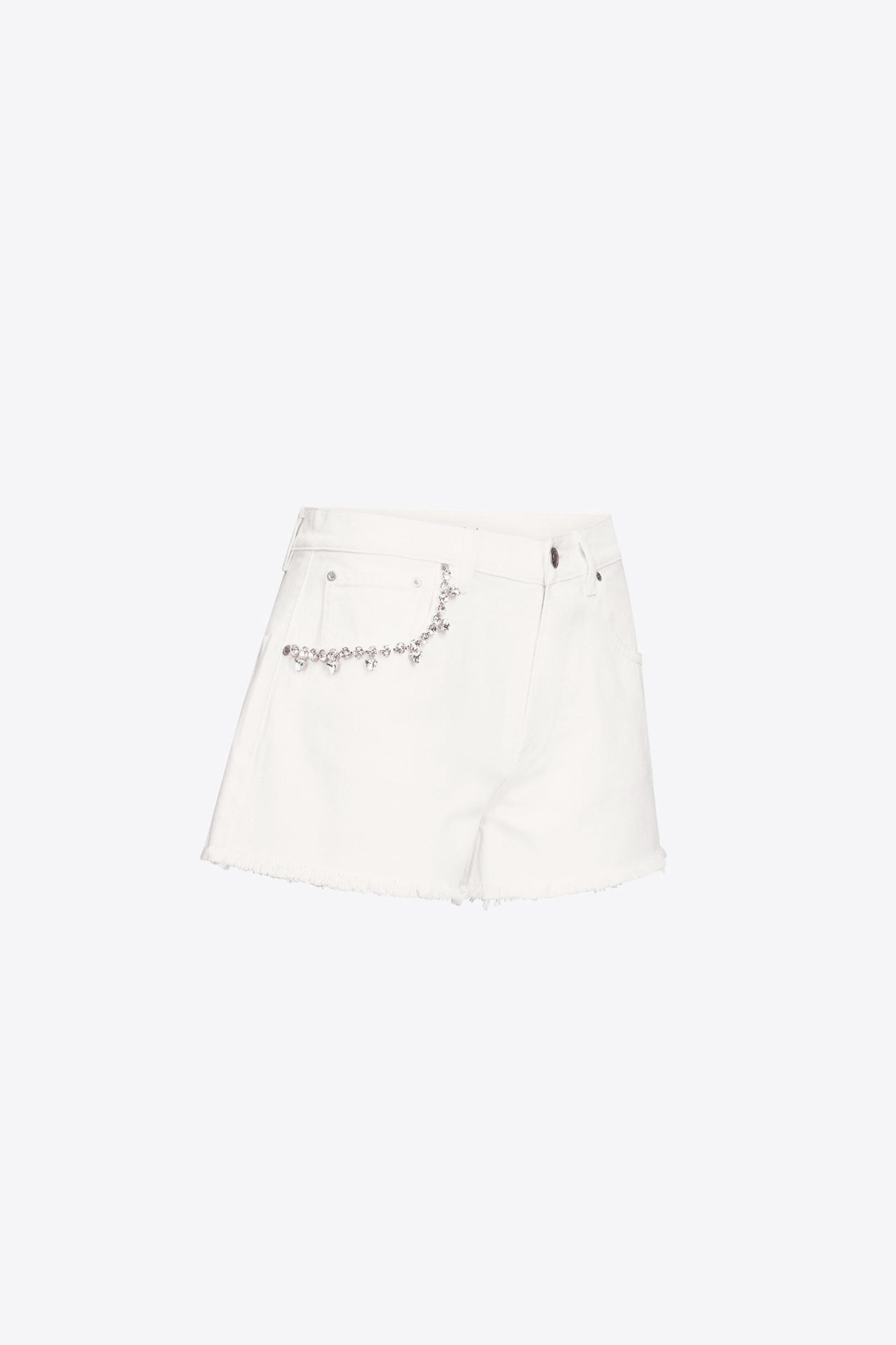 Crystal Pocket Jean Short Product Image