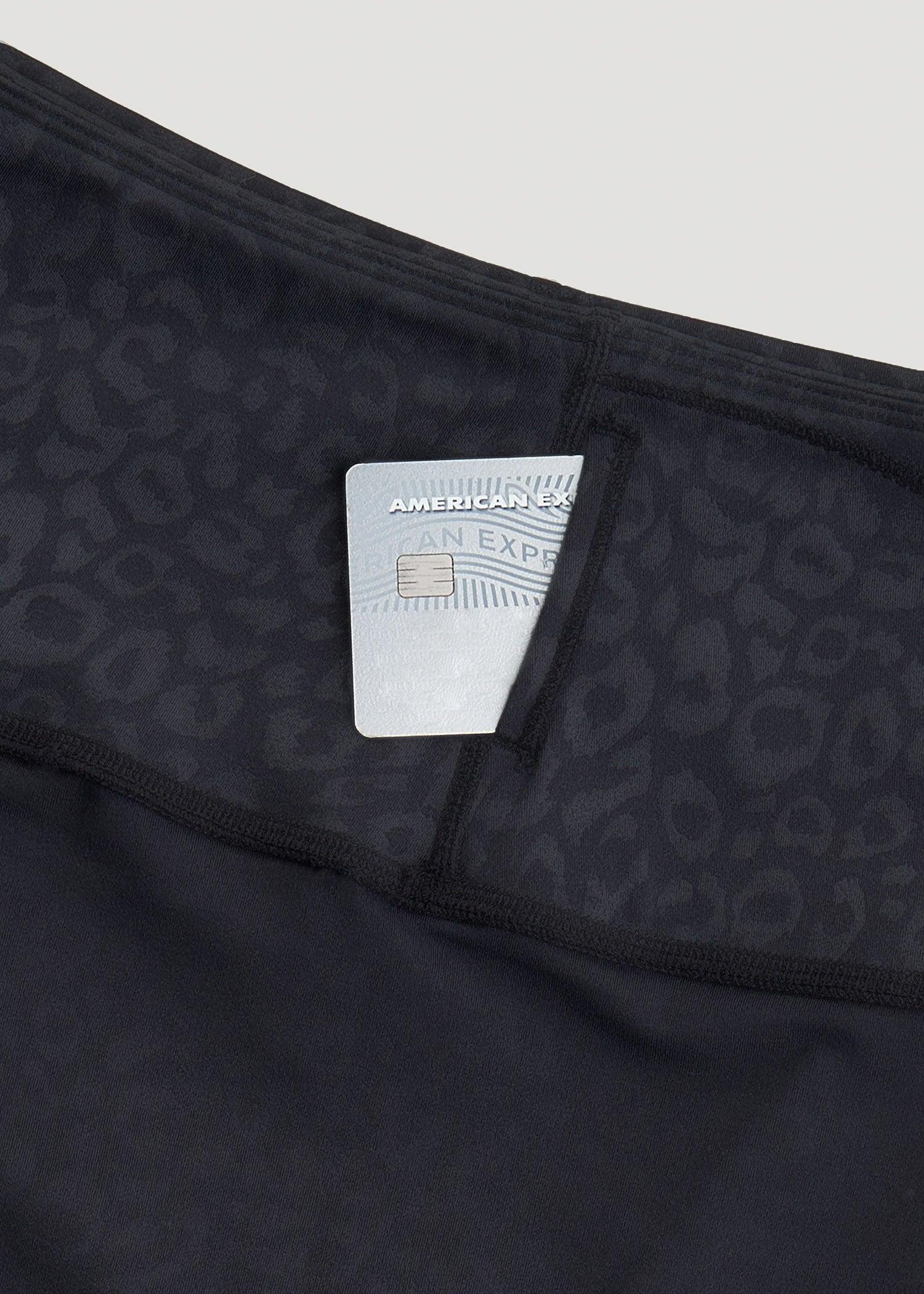 Balance High-Rise Leggings for Tall Women in Black Cheetah Print Product Image