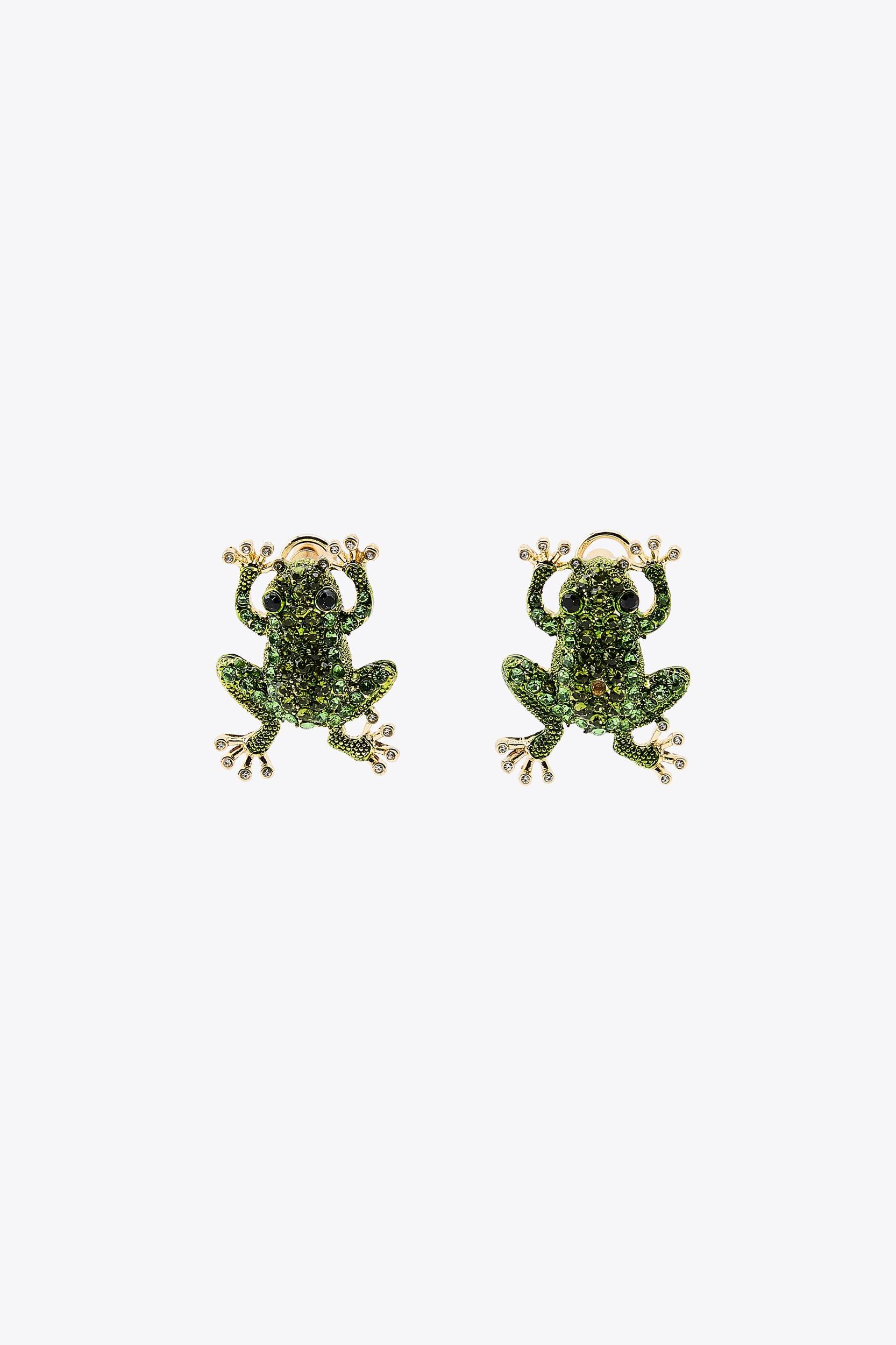 SPARKLY FROG EARRINGS Product Image