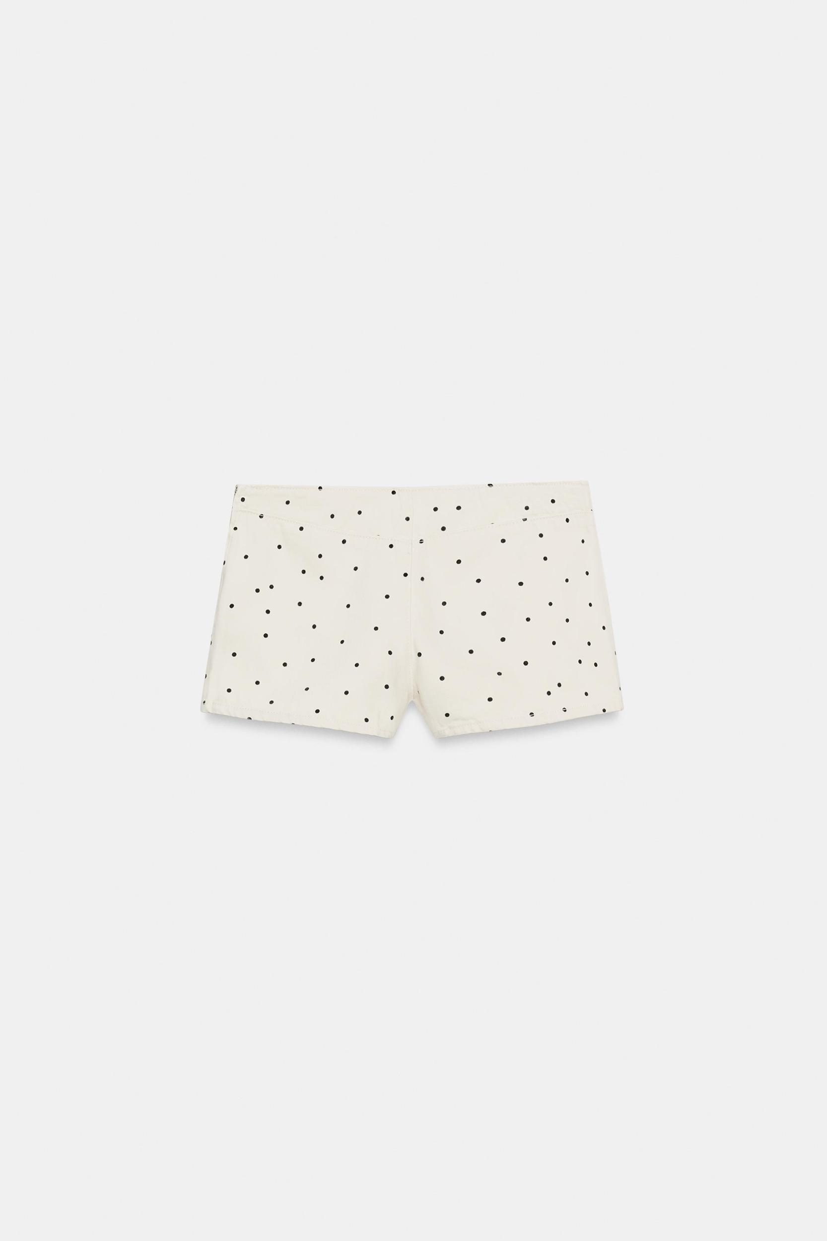 POLKA DOT MINI SHORTS Product Image