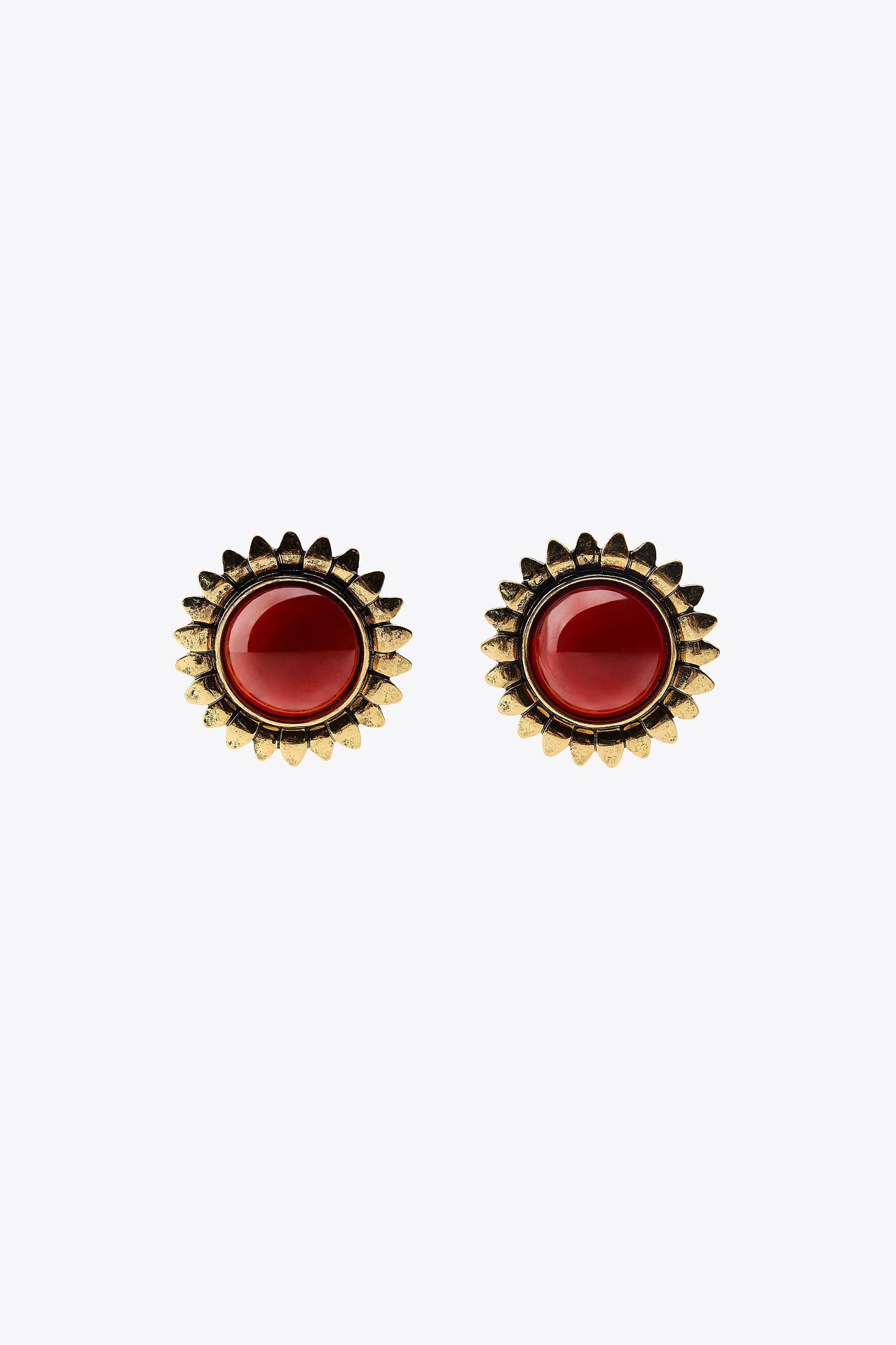 STONE SUN EARRINGS Product Image