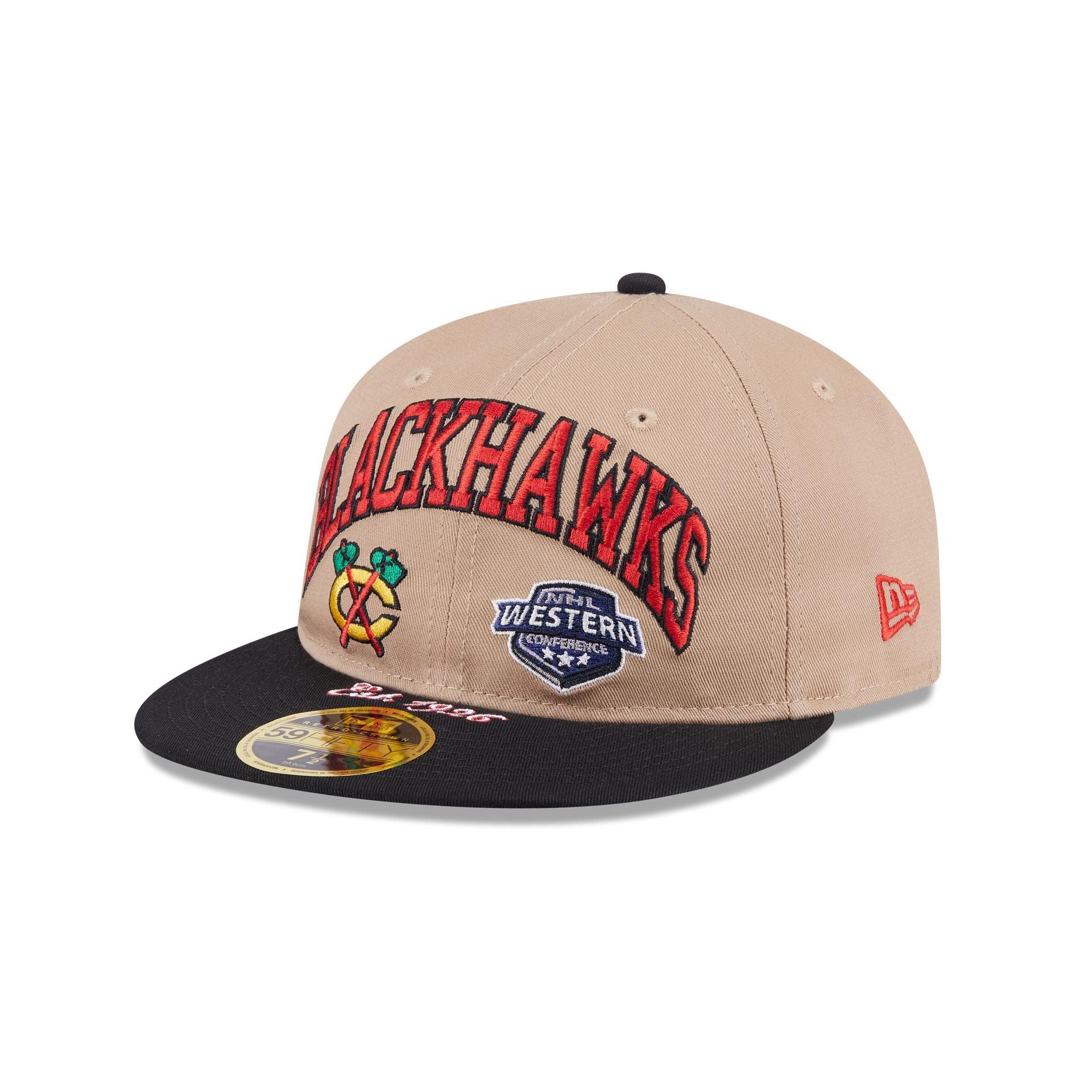 Chicago Blackhawks Camel Retro Crown 59FIFTY Fitted Hat Male Product Image