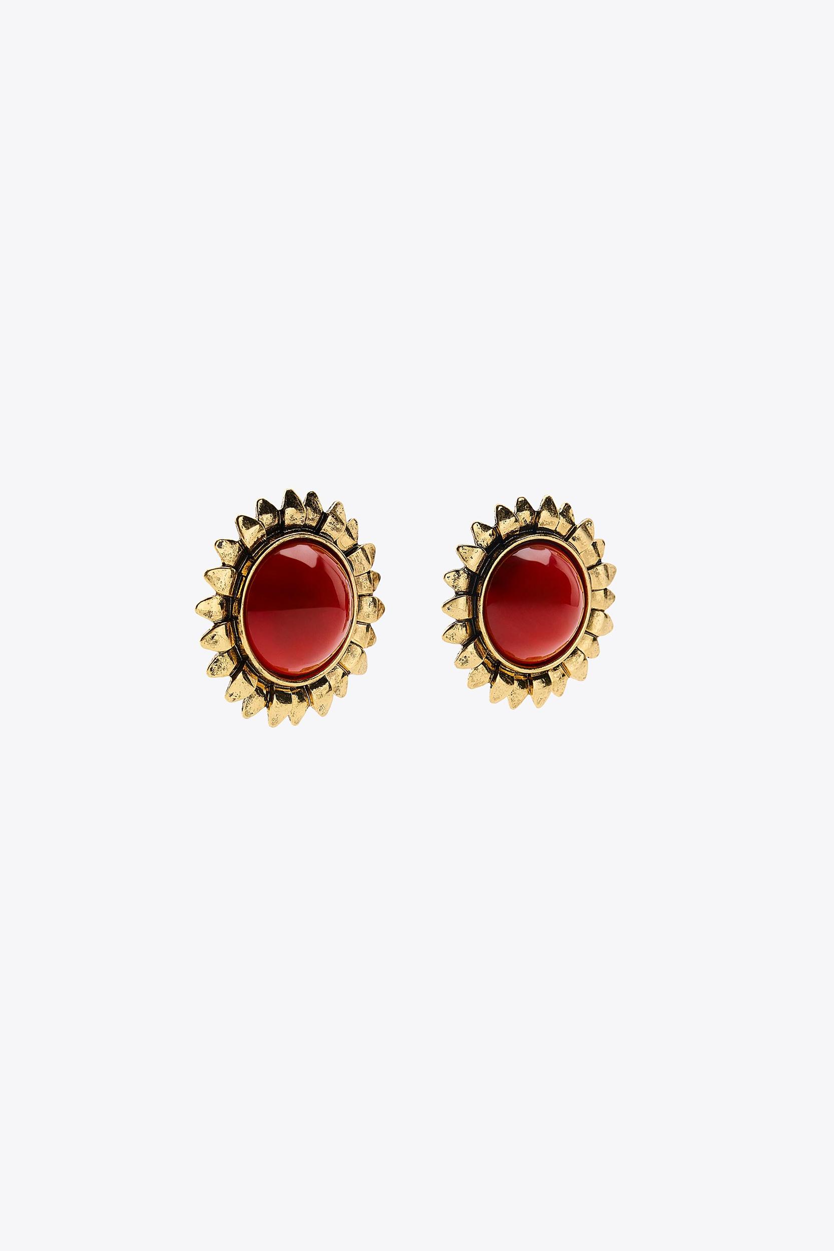 STONE SUN EARRINGS Product Image