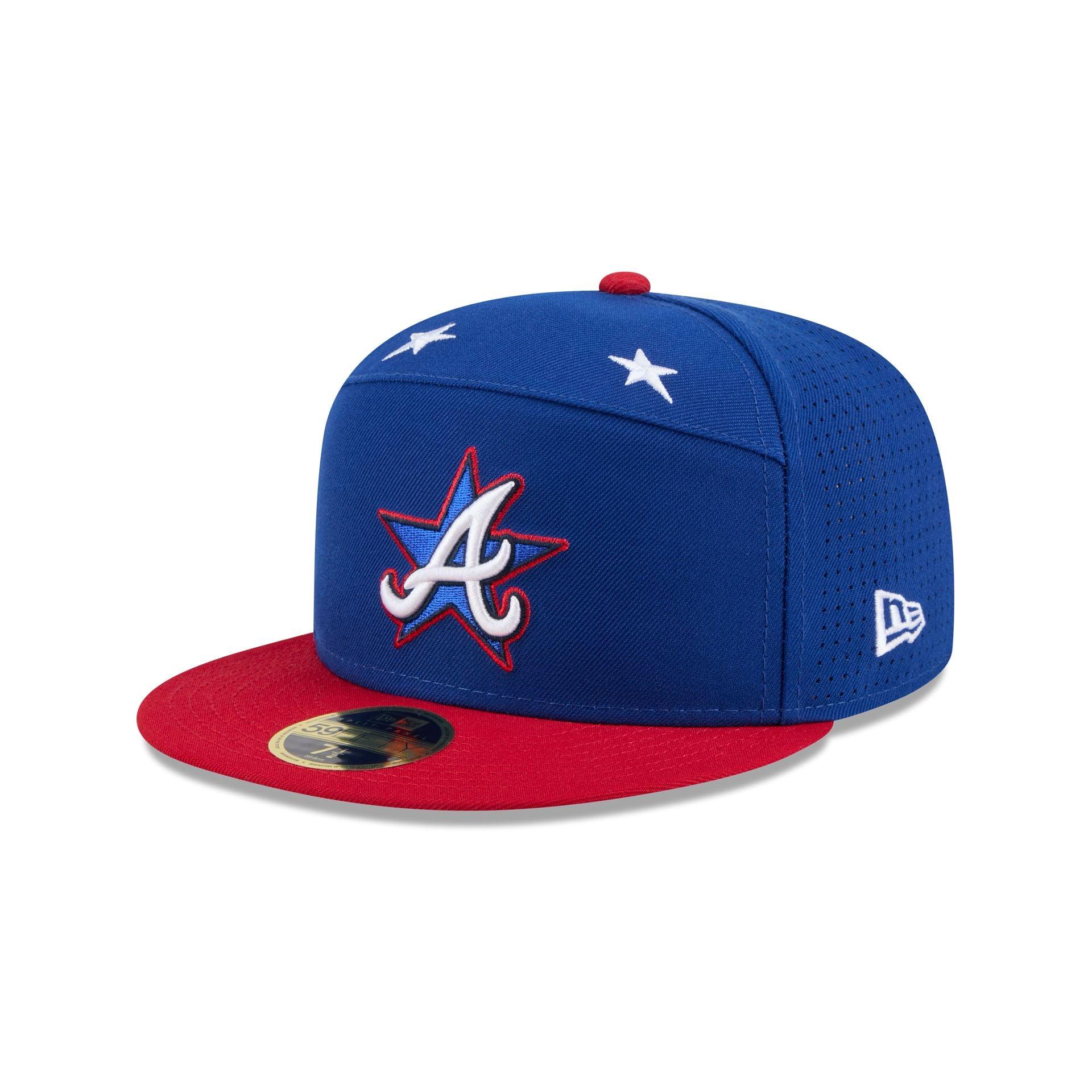 Atlanta Braves 2025 All-Star Game Workout Split Panel 59FIFTY Fitted Hat Male Product Image