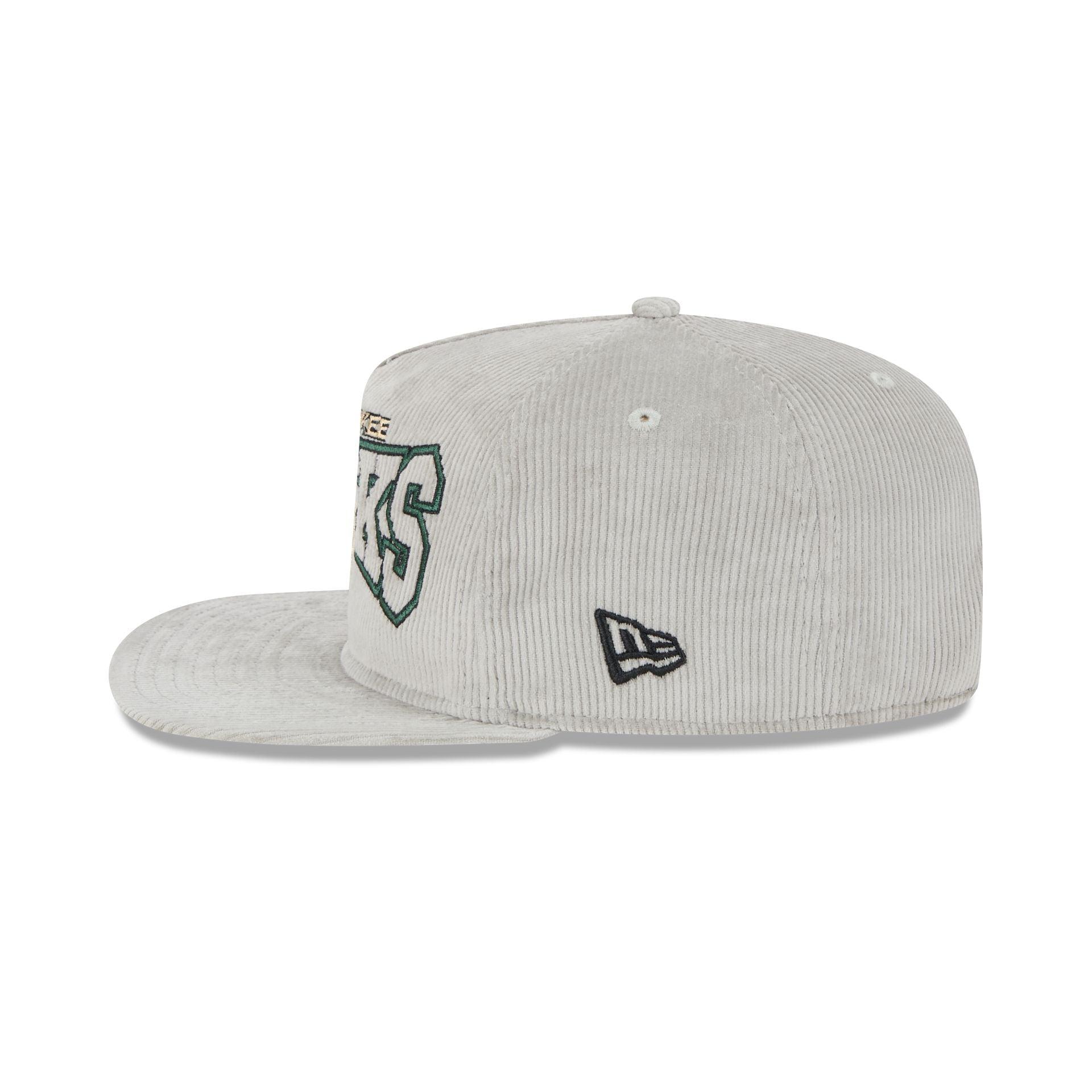 Milwaukee Bucks Gray Cord Golfer Hat Male Product Image