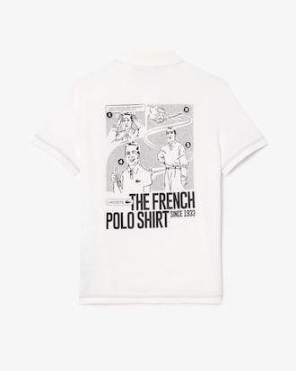 Men's Regular Fit Lacoste Movement Printed Polo Product Image