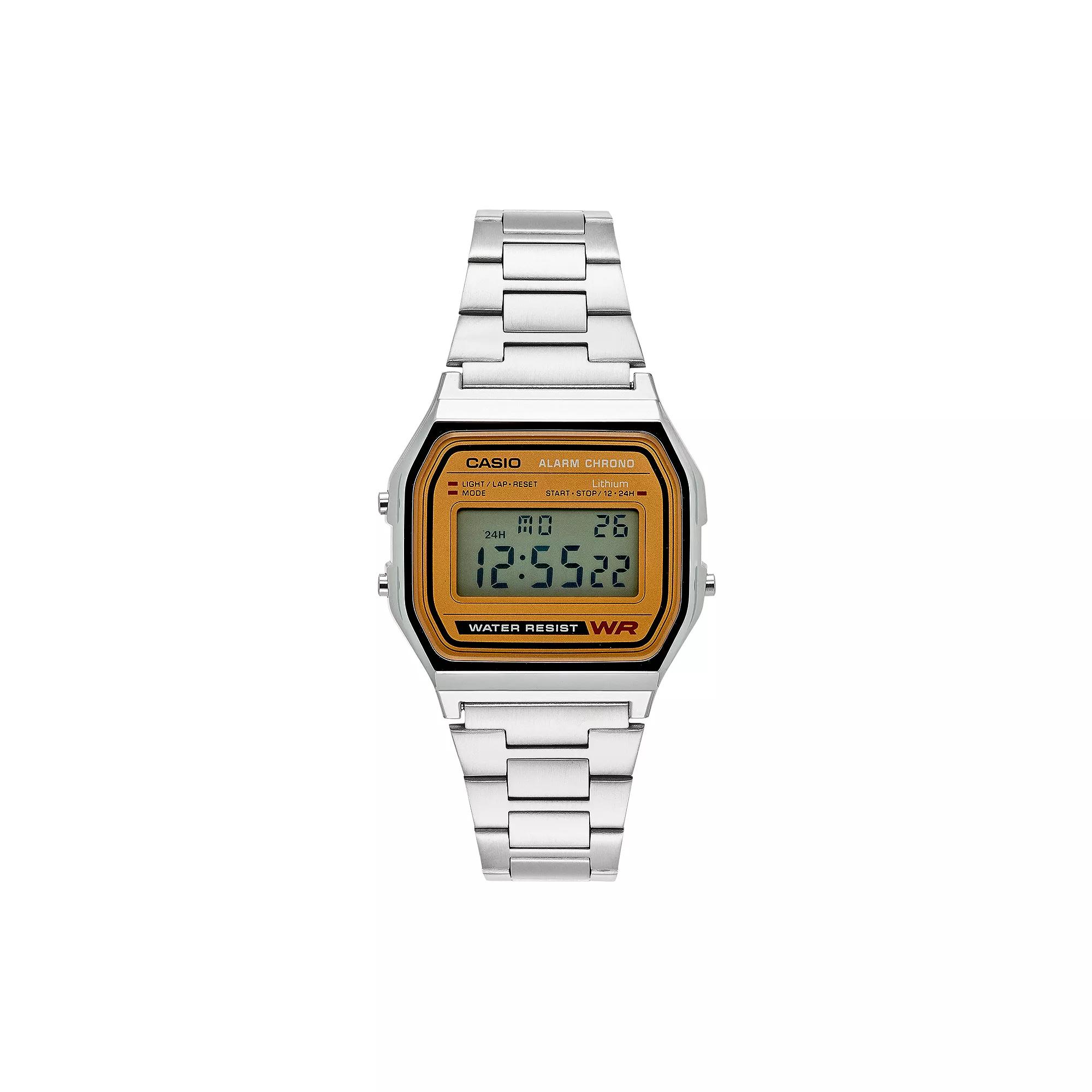 Casio Men's Digital Watch - A158WEA-9, Silver Tone Product Image