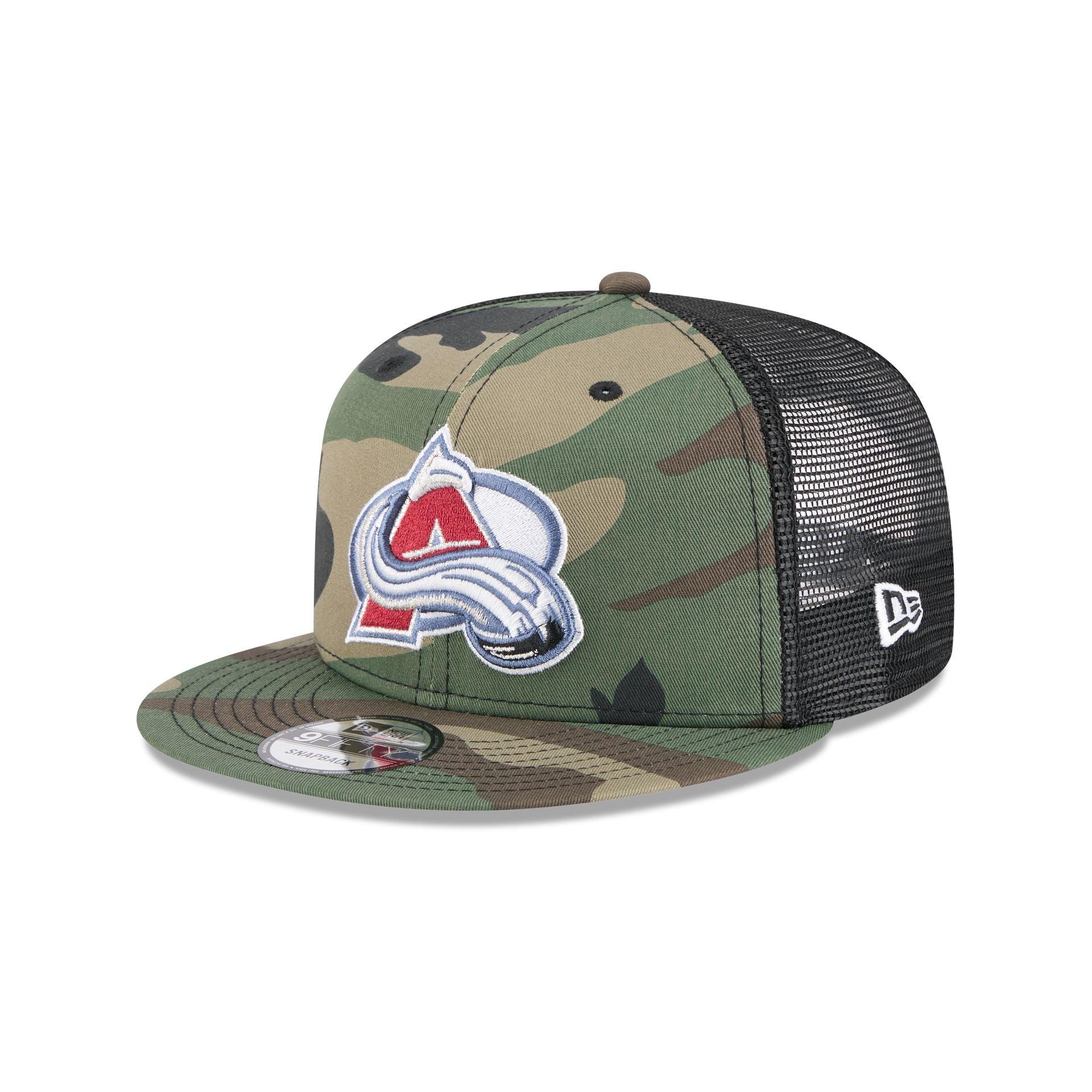 Colorado Avalanche Camo 9FIFTY Trucker Hat Male Product Image