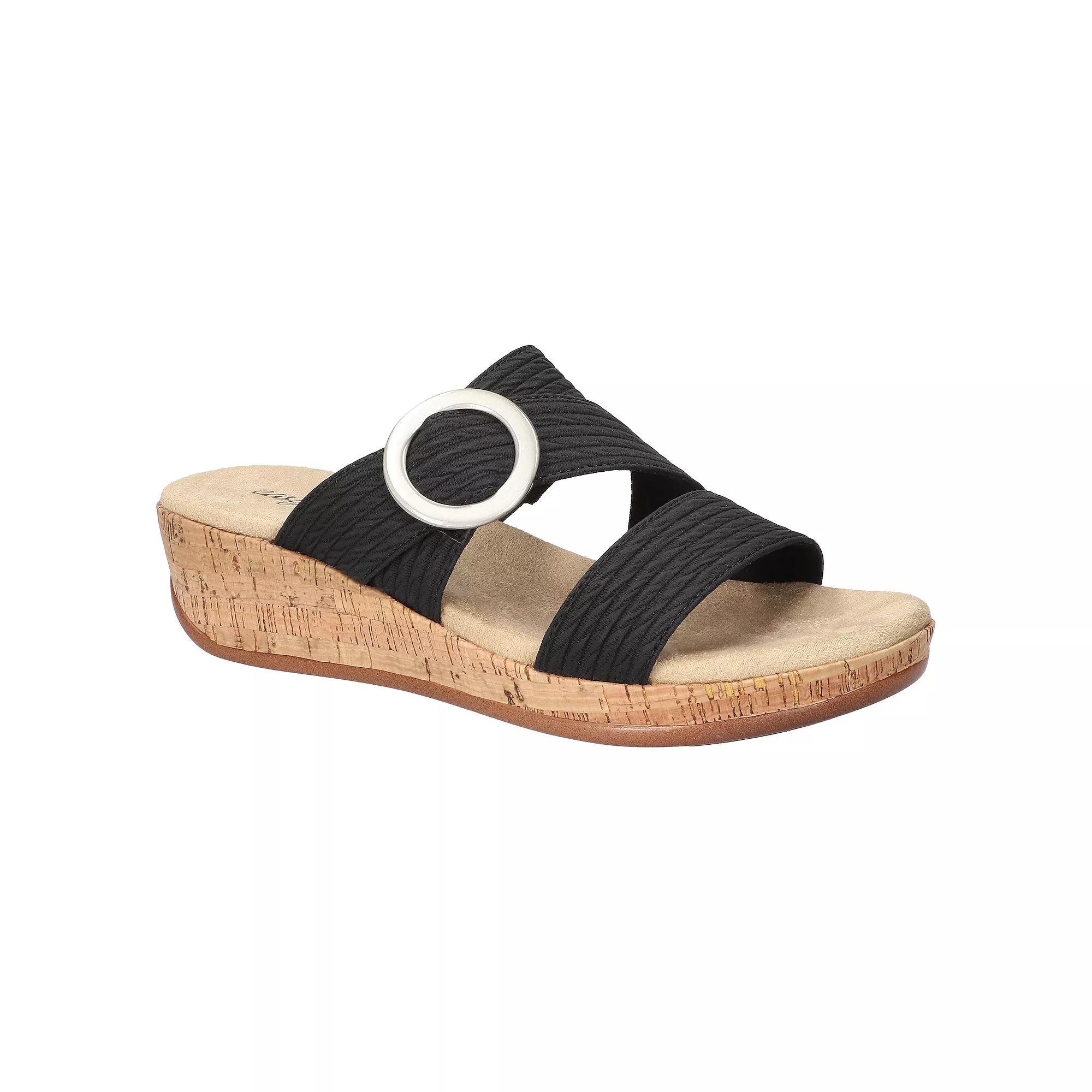 Easy Street Mina Women's Slide Wedge Sandals,  Product Image