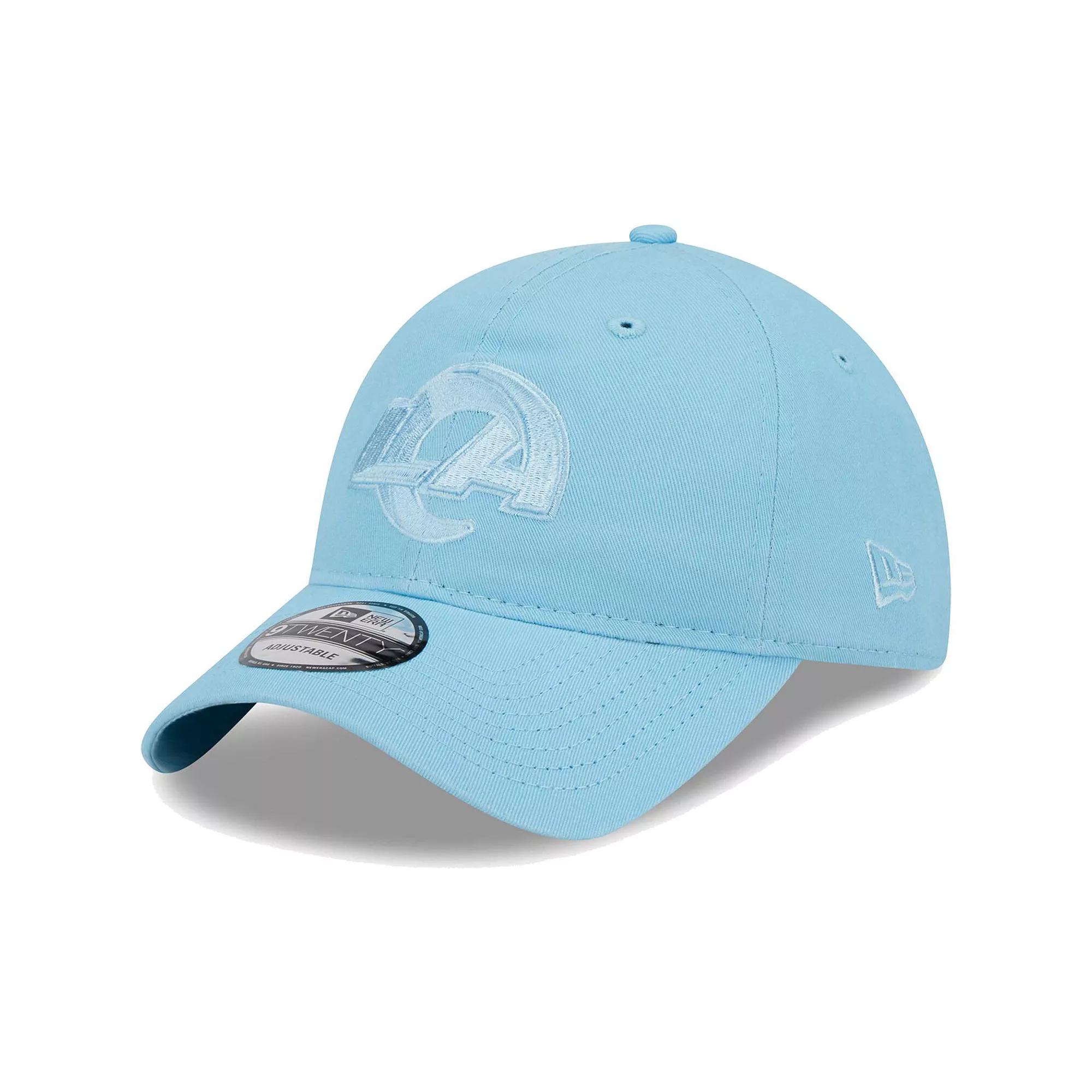 Men's New Era Light Blue Los Angeles Rams Core Classic 2.0 Brights 9TWENTY Adjustable Hat Product Image