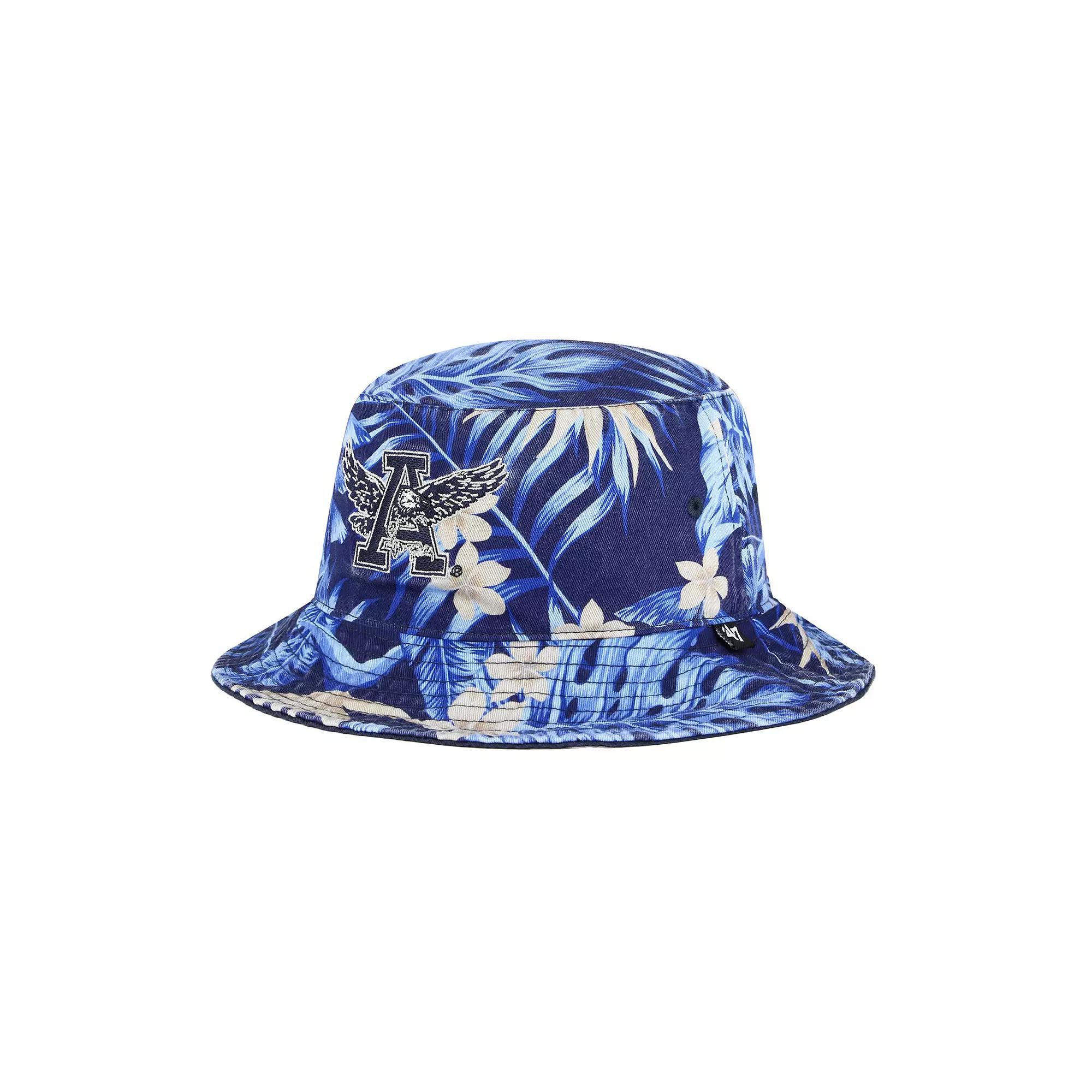 Men's '47 Navy Auburn Tigers Tropicalia Bucket Hat, Blue Product Image