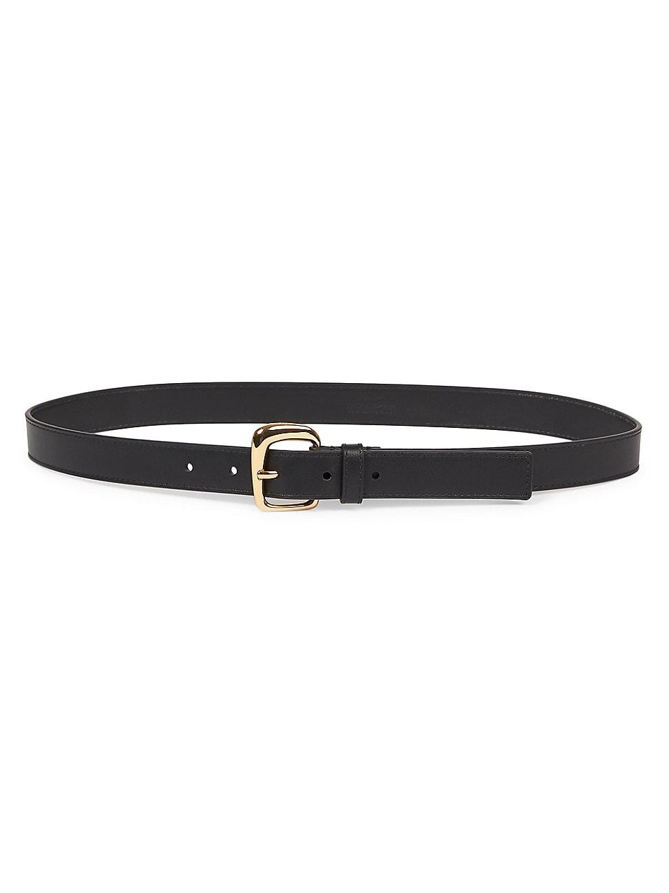 Womens La Ceinture Ovalo Leather Belt Product Image