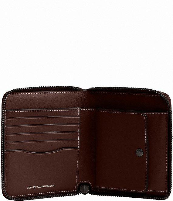 COACH Natural Grain Zip Coin Wallet Product Image