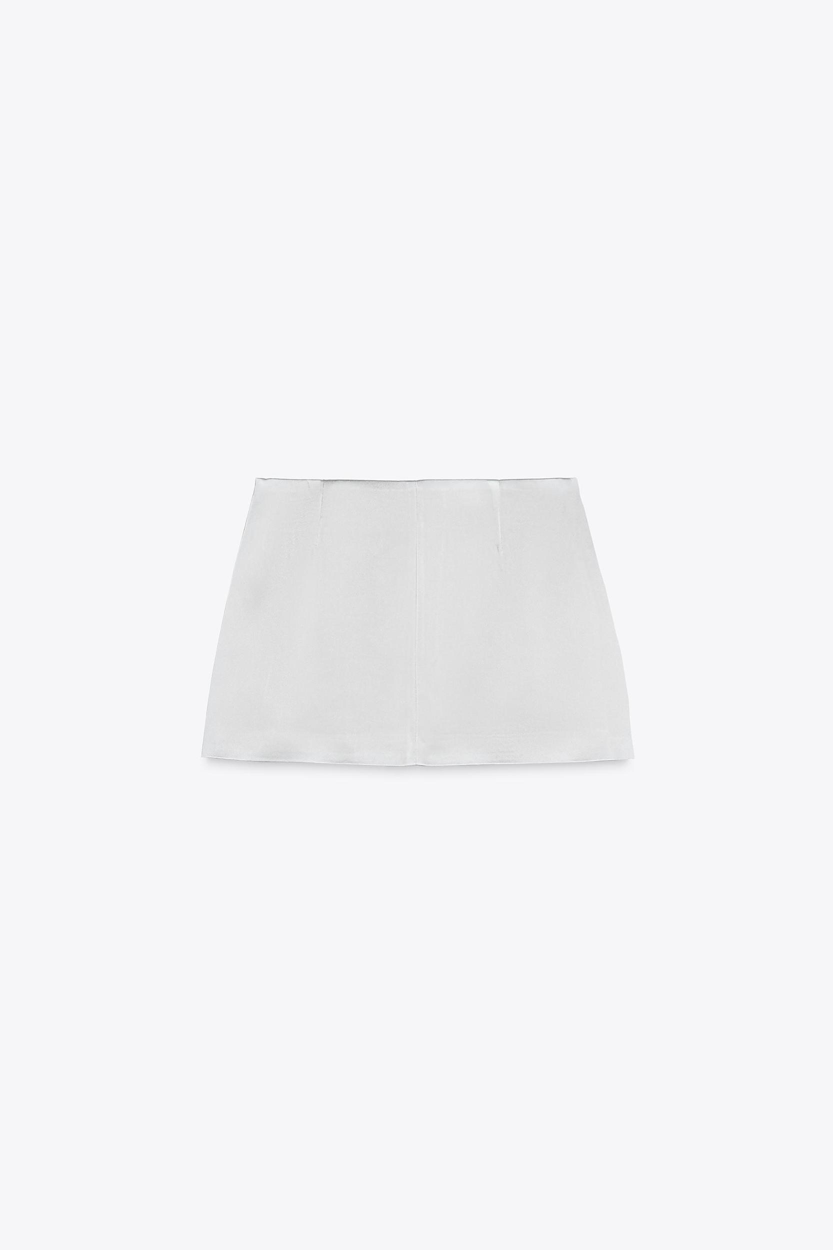 SATIN MINI SKIRT Product Image