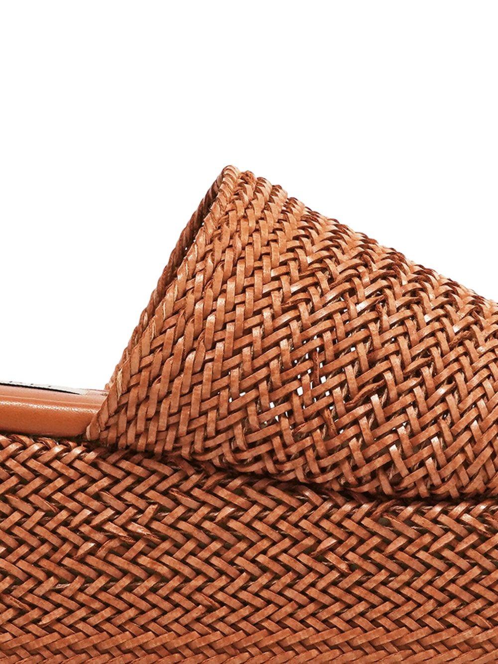 65mm woven platform sandals  Product Image