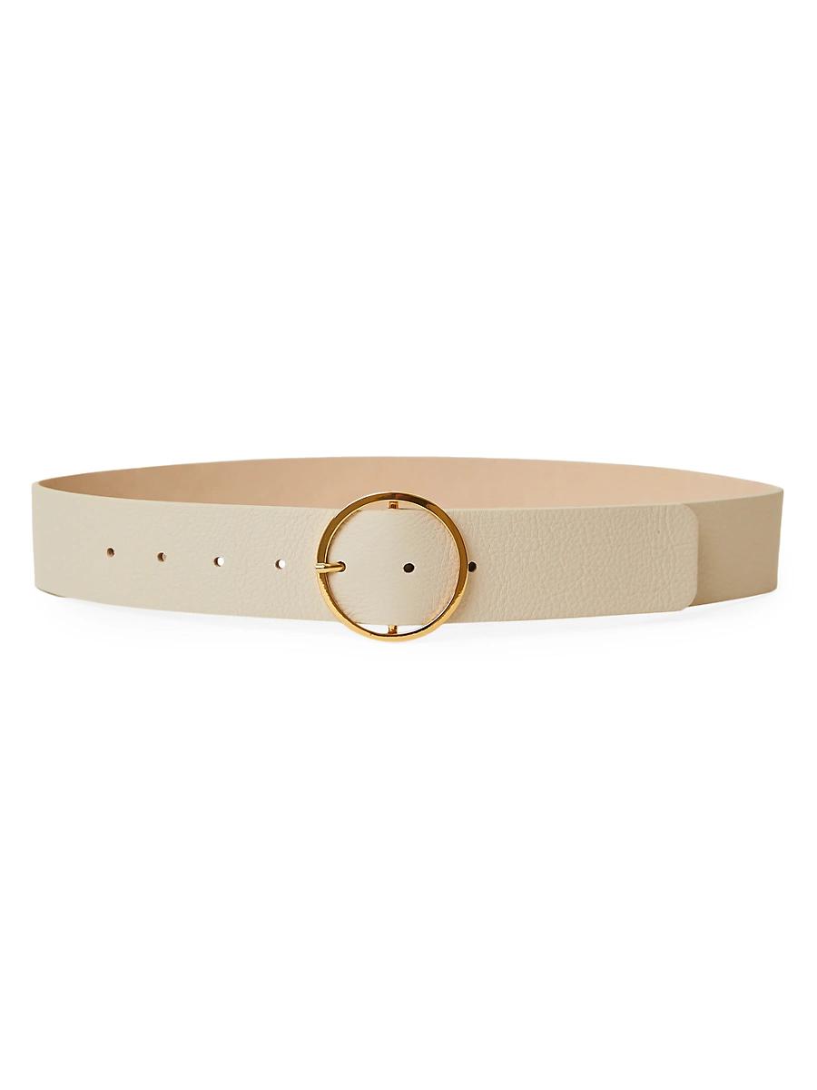 Womens Molly O-Ring Leather Belt Product Image