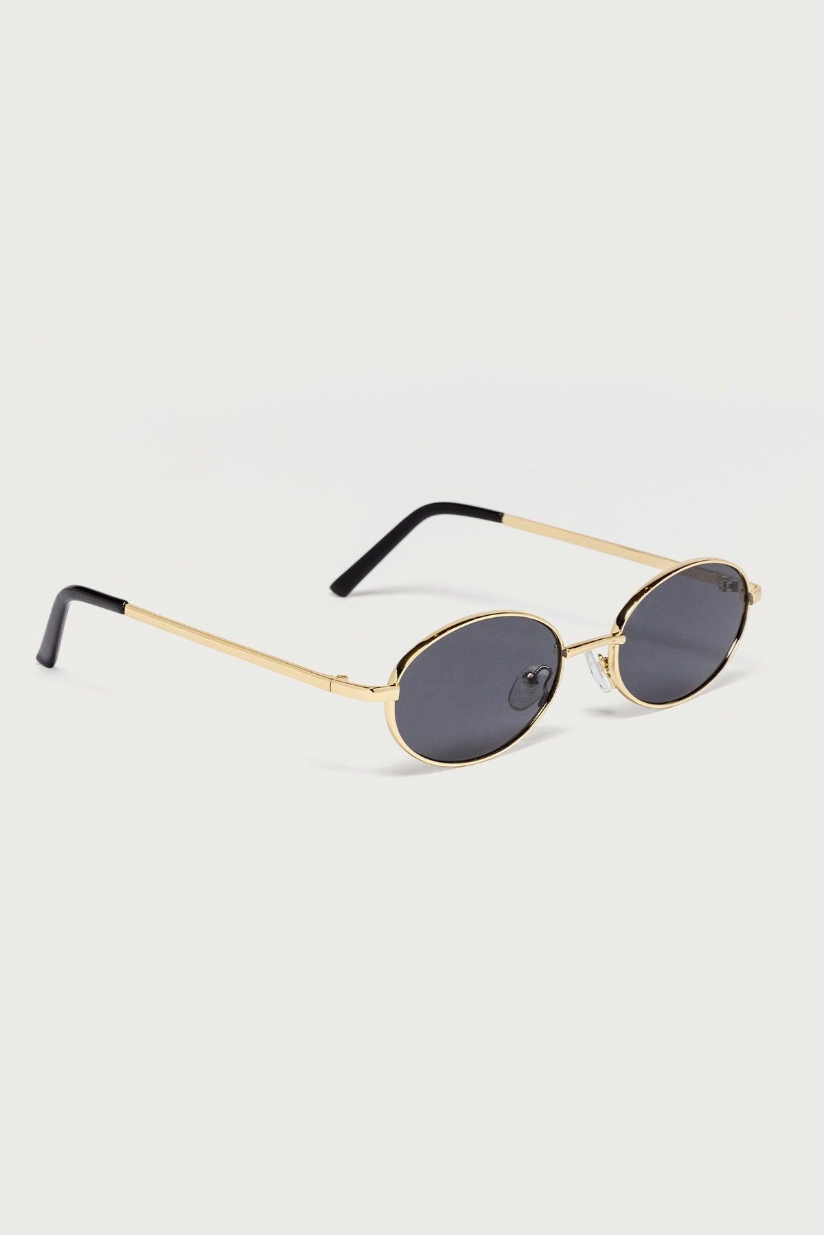 Naomie Oval Metal Sunglasses Product Image