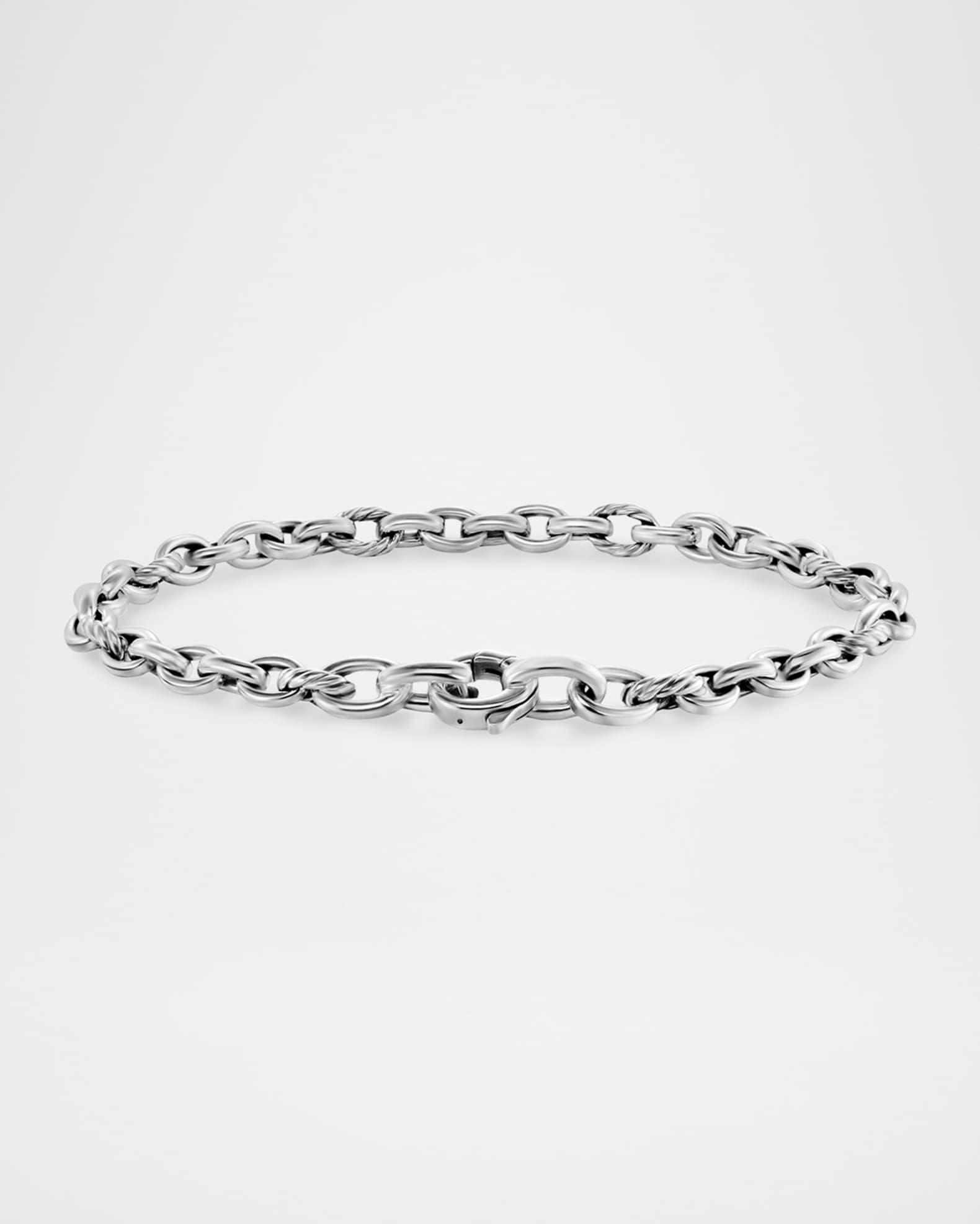 DY Mercer Triple Ring Earrings with Diamonds in 18K Gold, 35mm Product Image